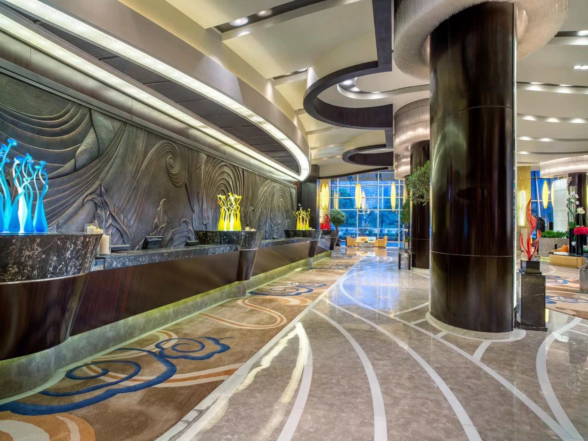 Lobby or reception, Lobby/Reception in Grand Kempinski Hotel Shanghai