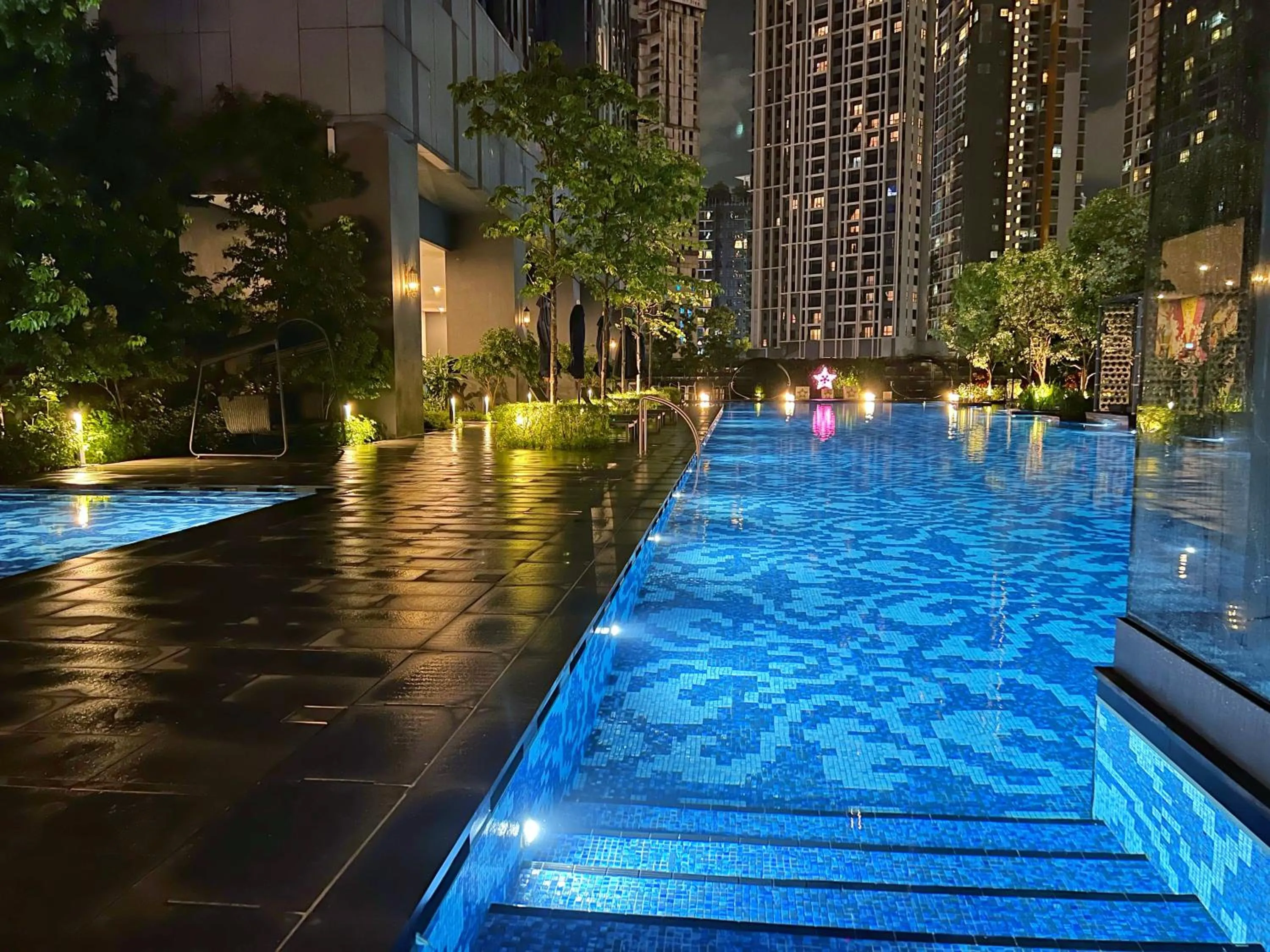 Pool view in Star Residence KLCC