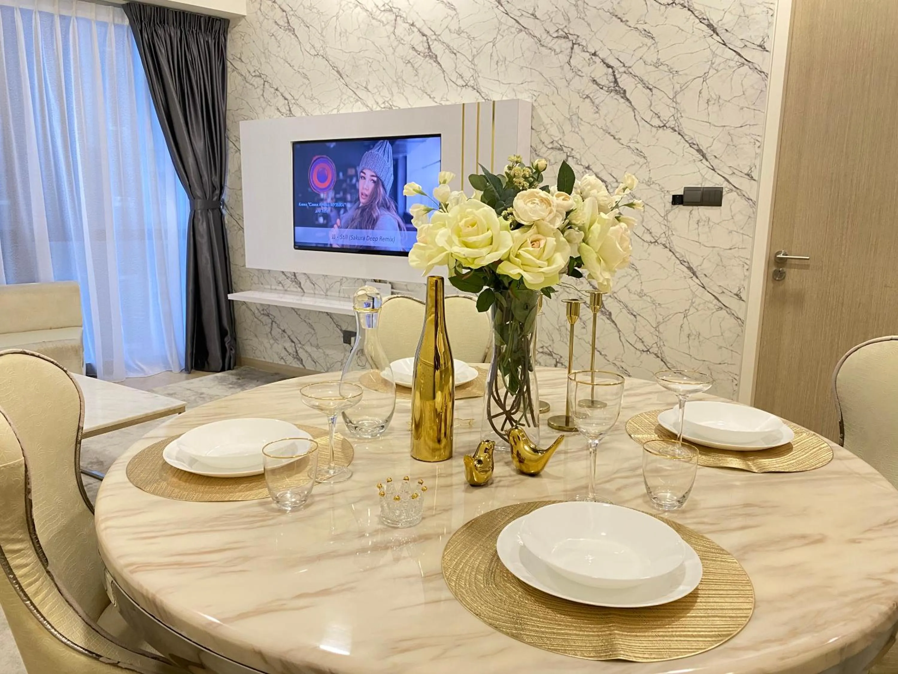 Communal lounge/ TV room in Star Residence KLCC