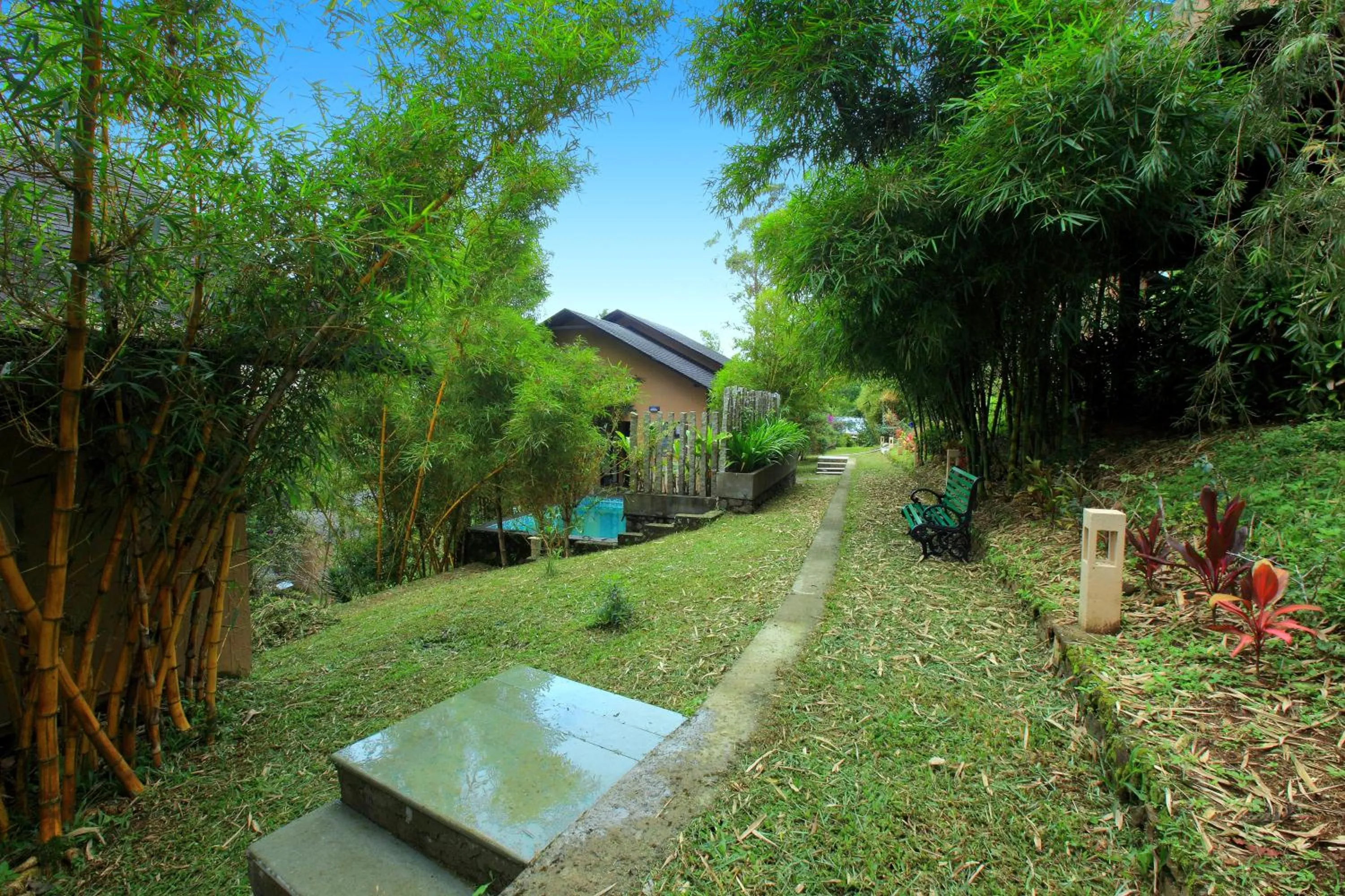 Property building in Tea Terrain Resorts & Spa