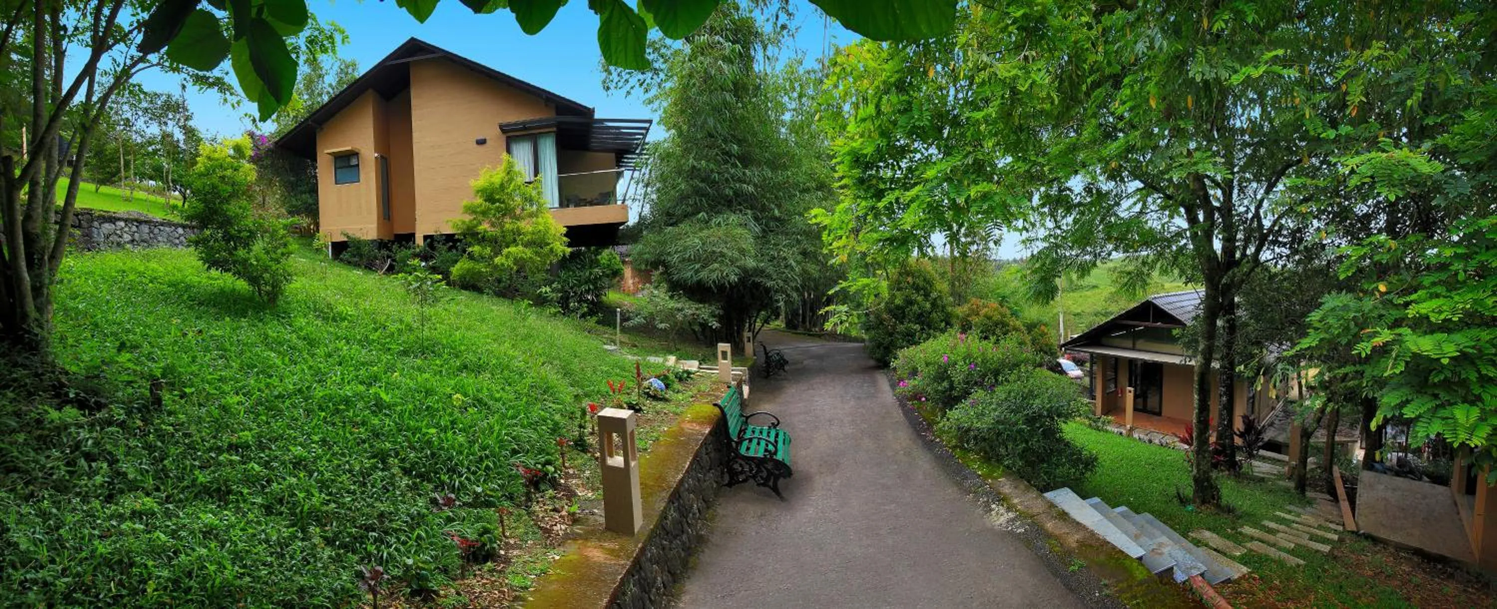 Property building in Tea Terrain Resorts & Spa