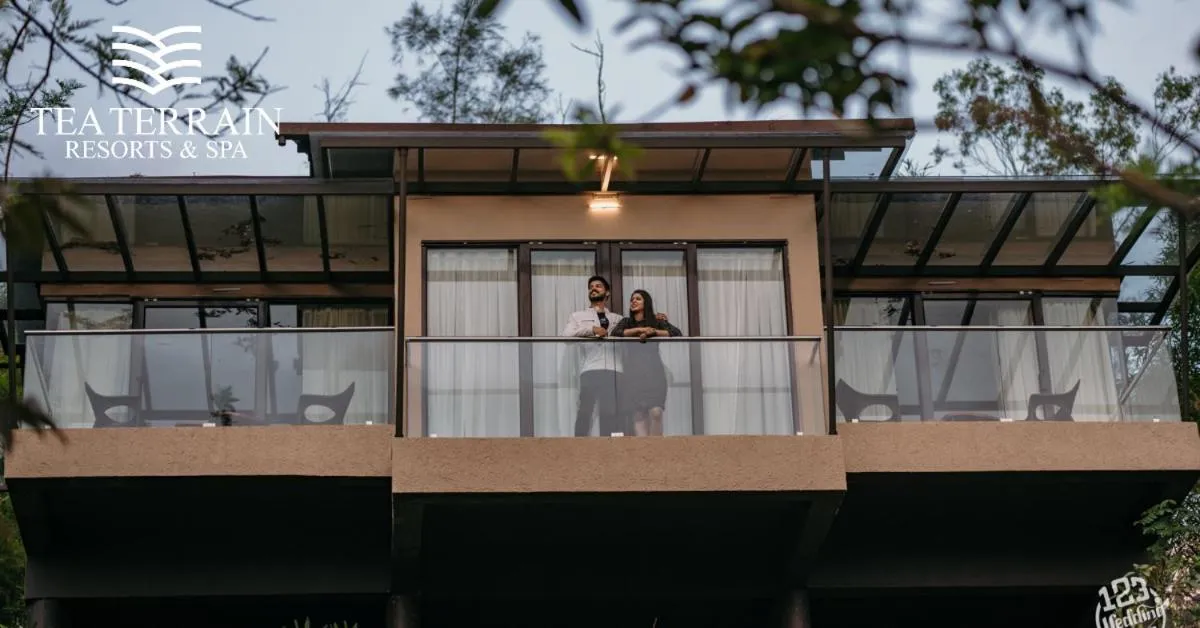 Property building in Tea Terrain Resorts & Spa