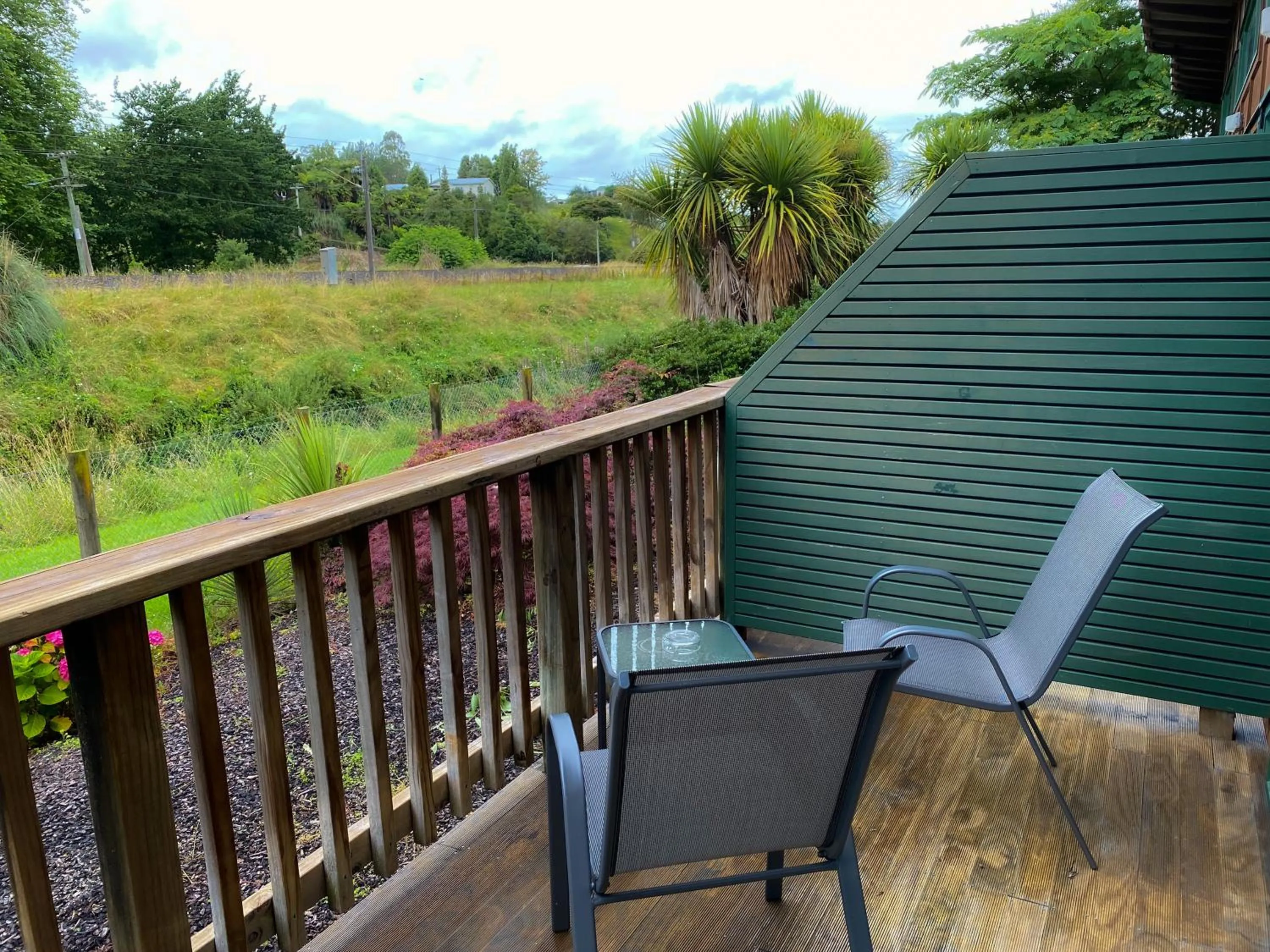 Balcony/Terrace in Waitomo Lodge