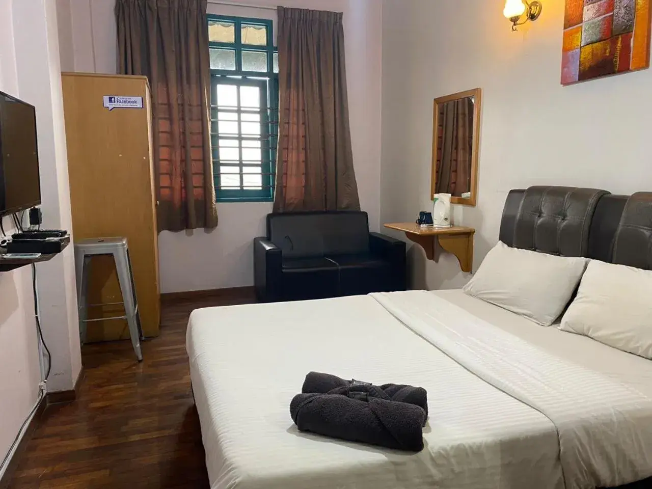 Deluxe Double Room with Shower in Hotel Check Inn 2 Brinchang Deluxe Double Room with Shower in Hotel Check Inn 2 Brinchang