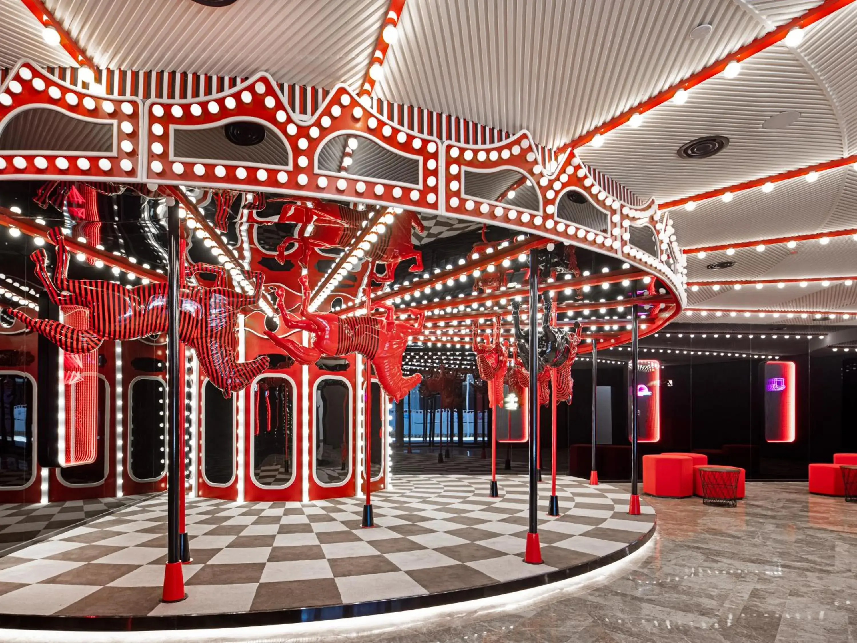 Lobby or reception in Radisson RED Hotel Zhuhai Gongbei Port Lobby or reception in Radisson RED Hotel Zhuhai Gongbei Port