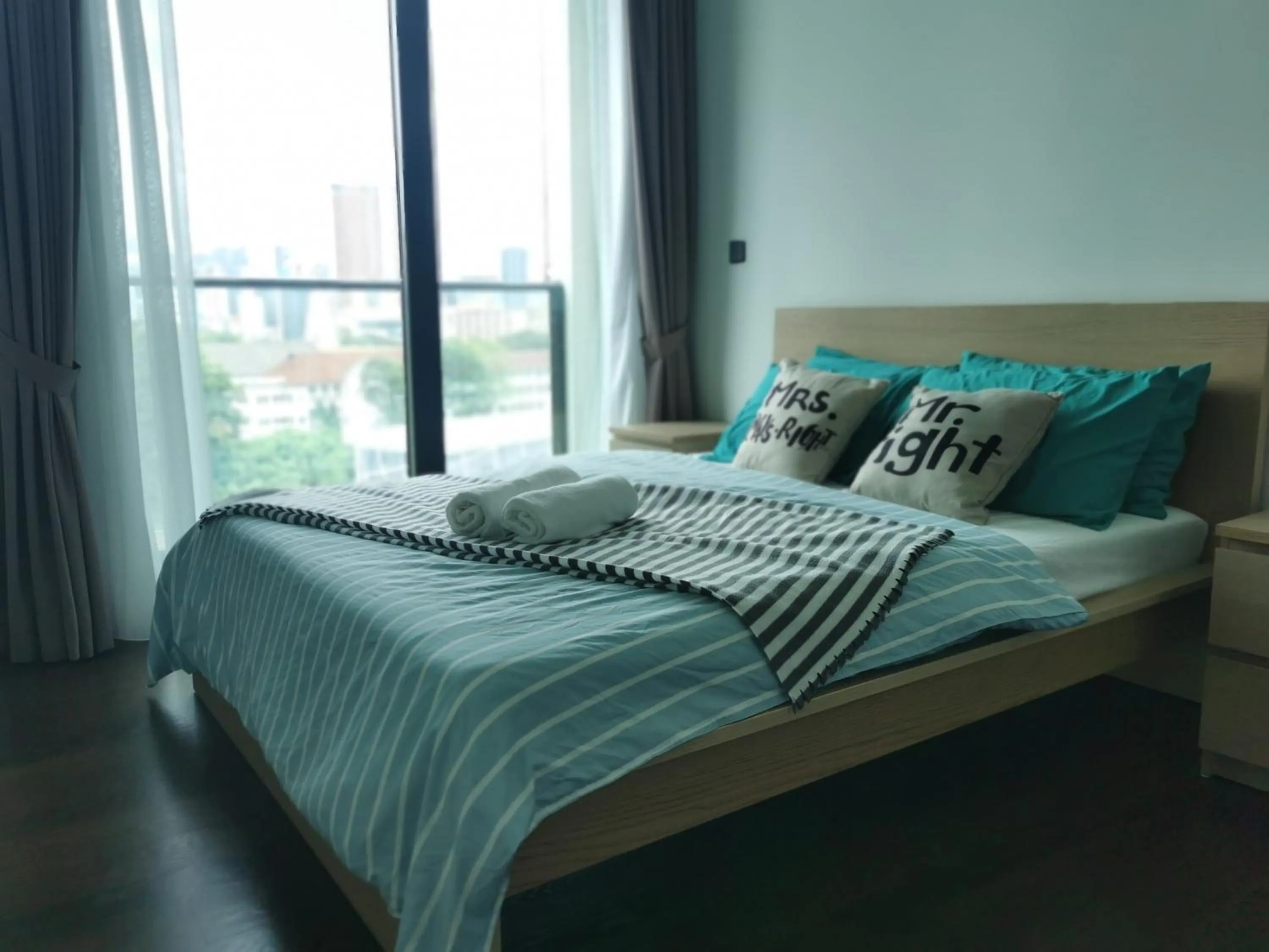 Bedroom, Bed in OPUS RESIDENCE KL I HomeBrickz
