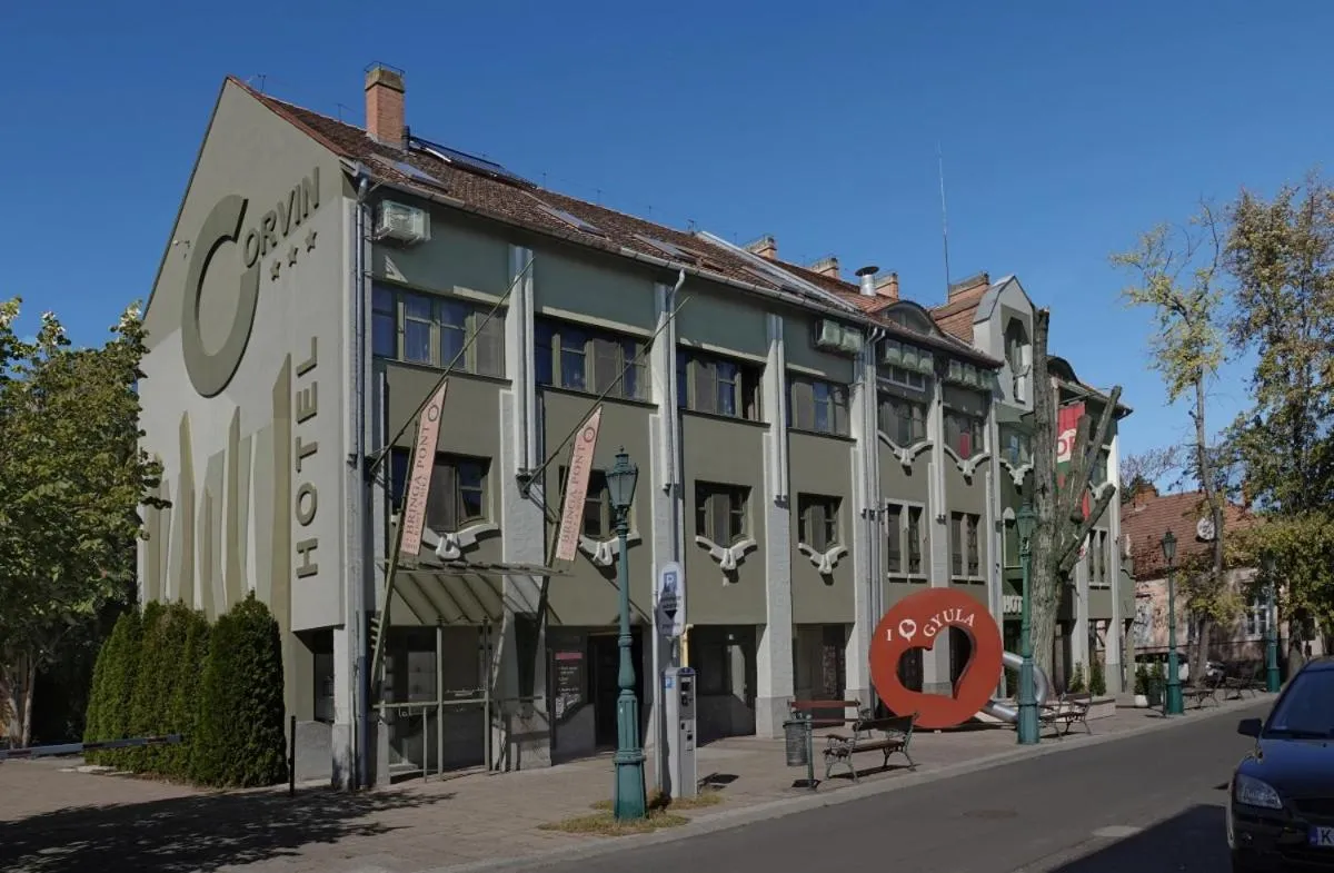 Property building in Hotel Corvin