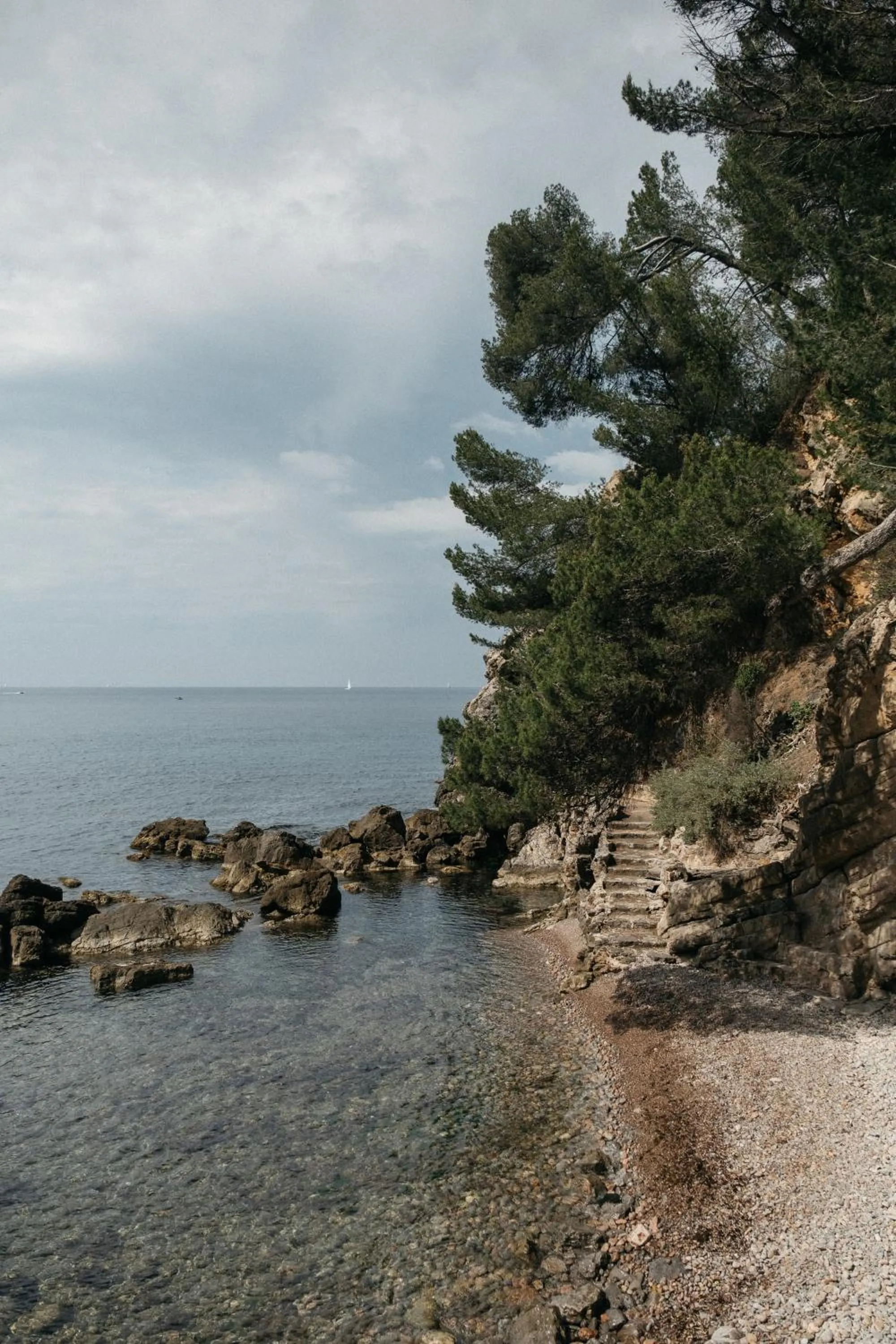 Natural landscape in Exclusive waterfront villa in Domaine Rocabella - French Riviera