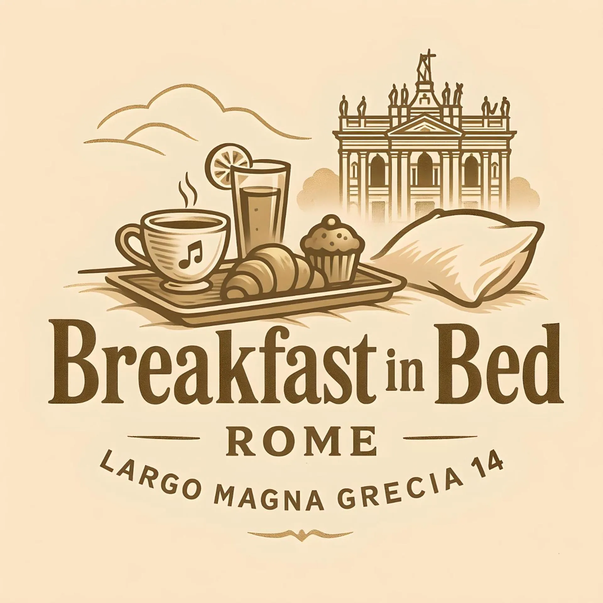Property logo or sign in Breakfast In Bed
