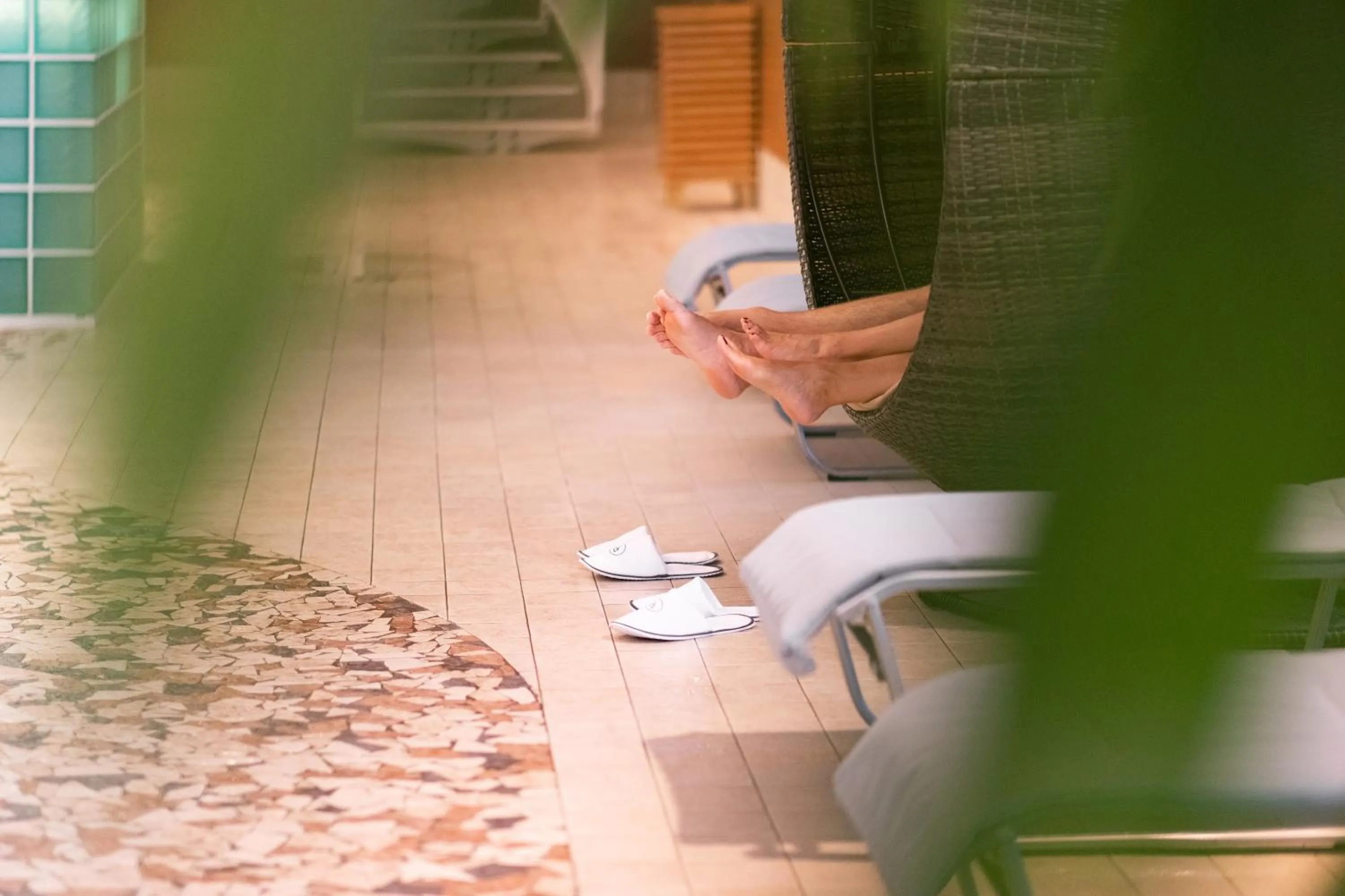 Swimming pool in Reduce Hotel Vital