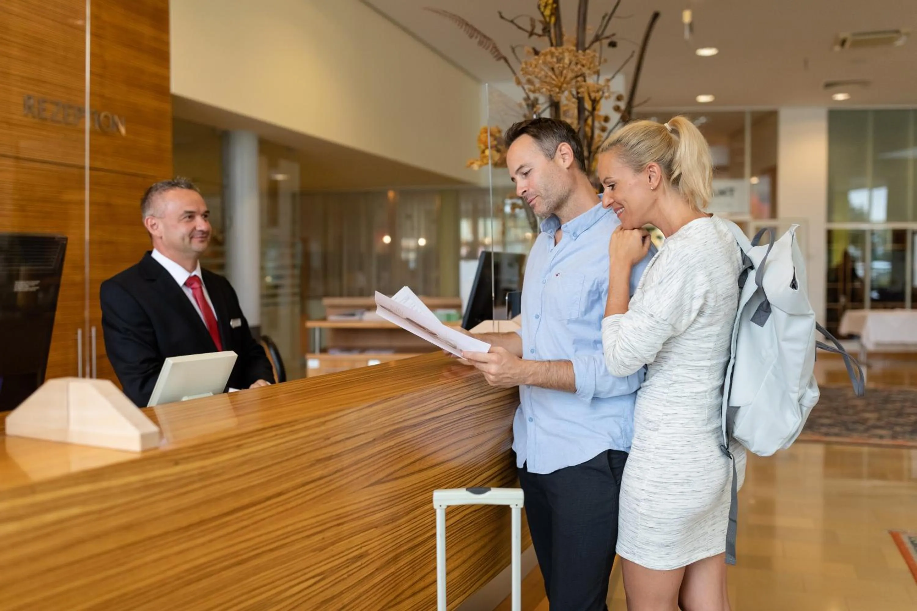 Lobby or reception in Reduce Hotel Vital