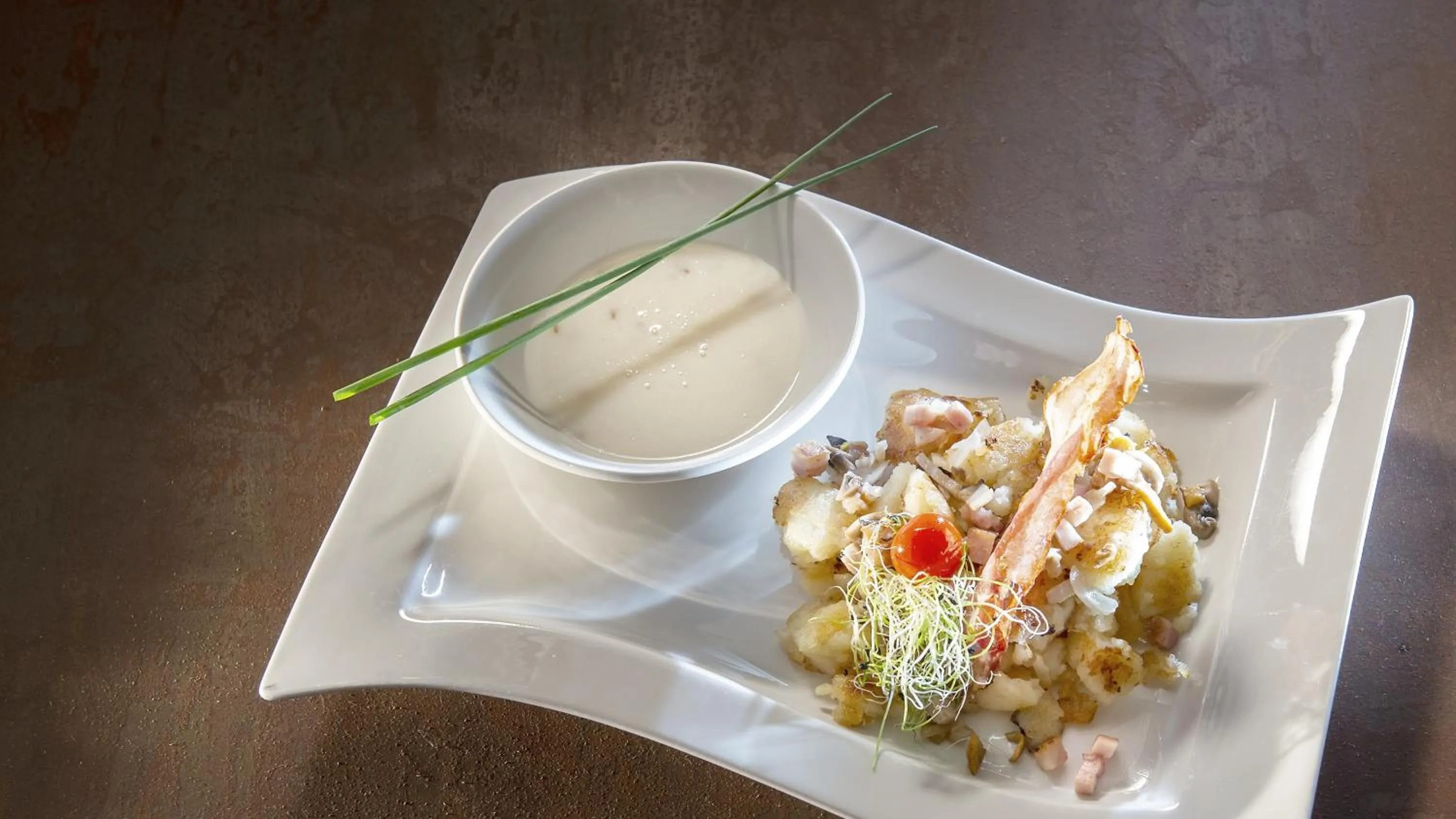 Food close-up in Reduce Hotel Vital