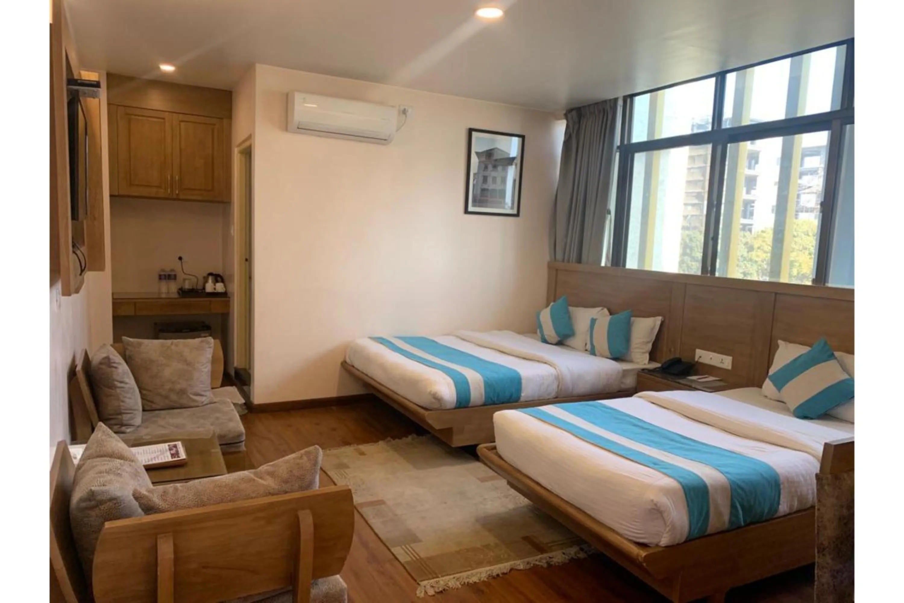 Bedroom, Bed in Hotel Tapas