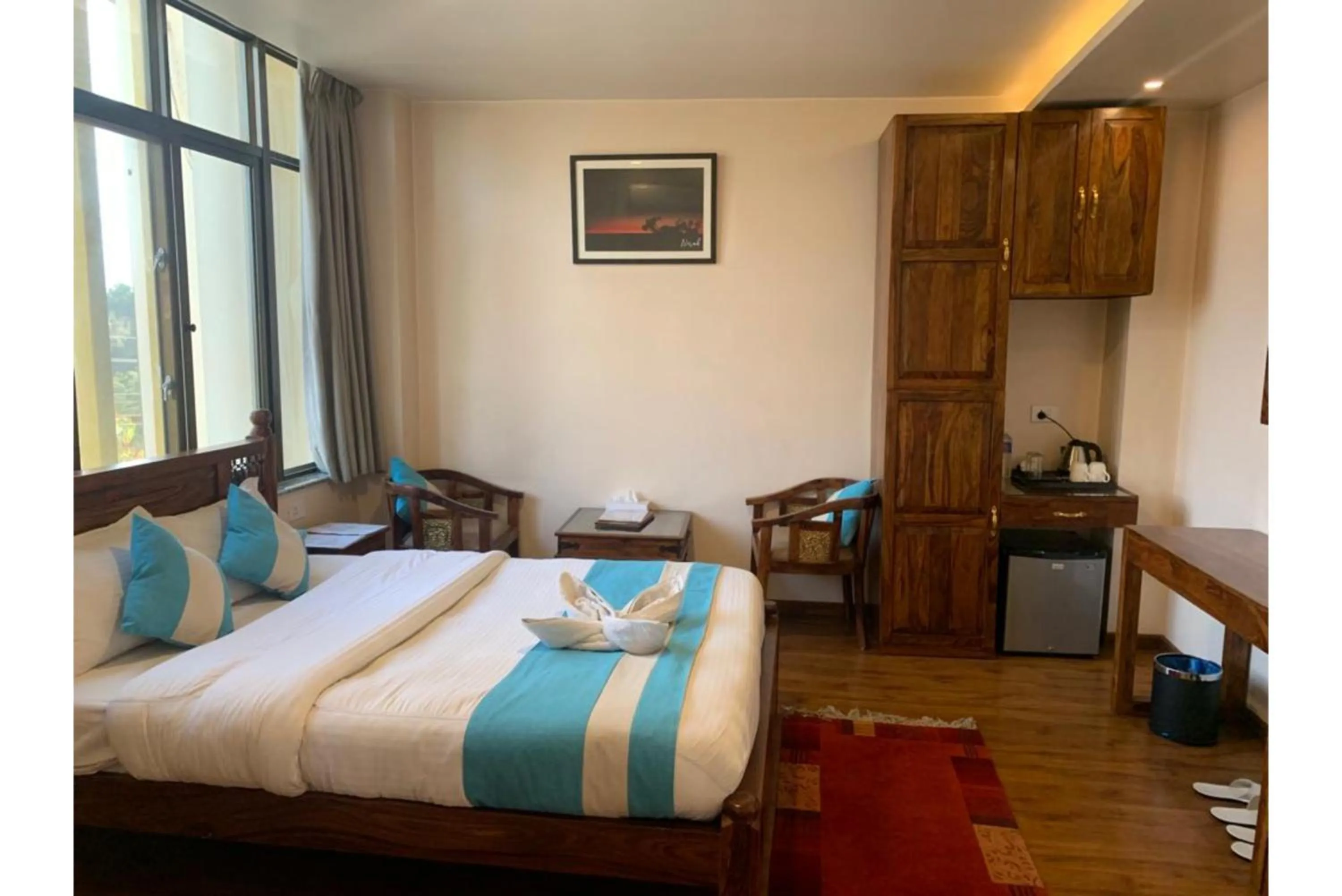 Bedroom, Bed in Hotel Tapas