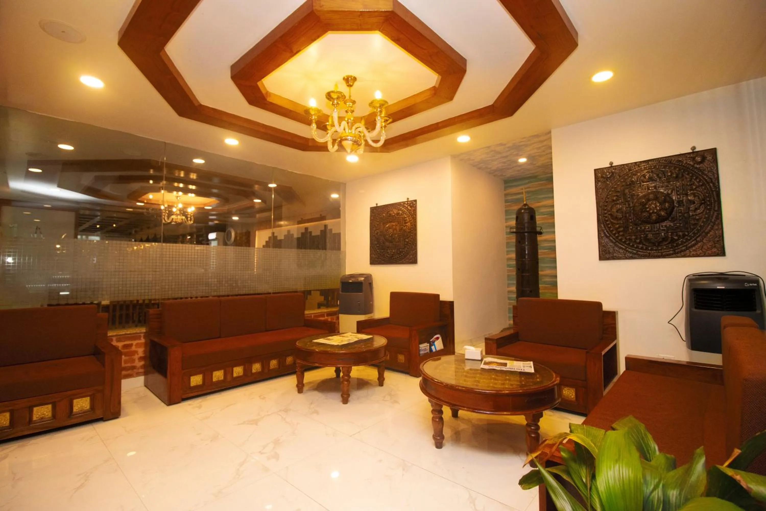 Lobby or reception in Hotel Tapas