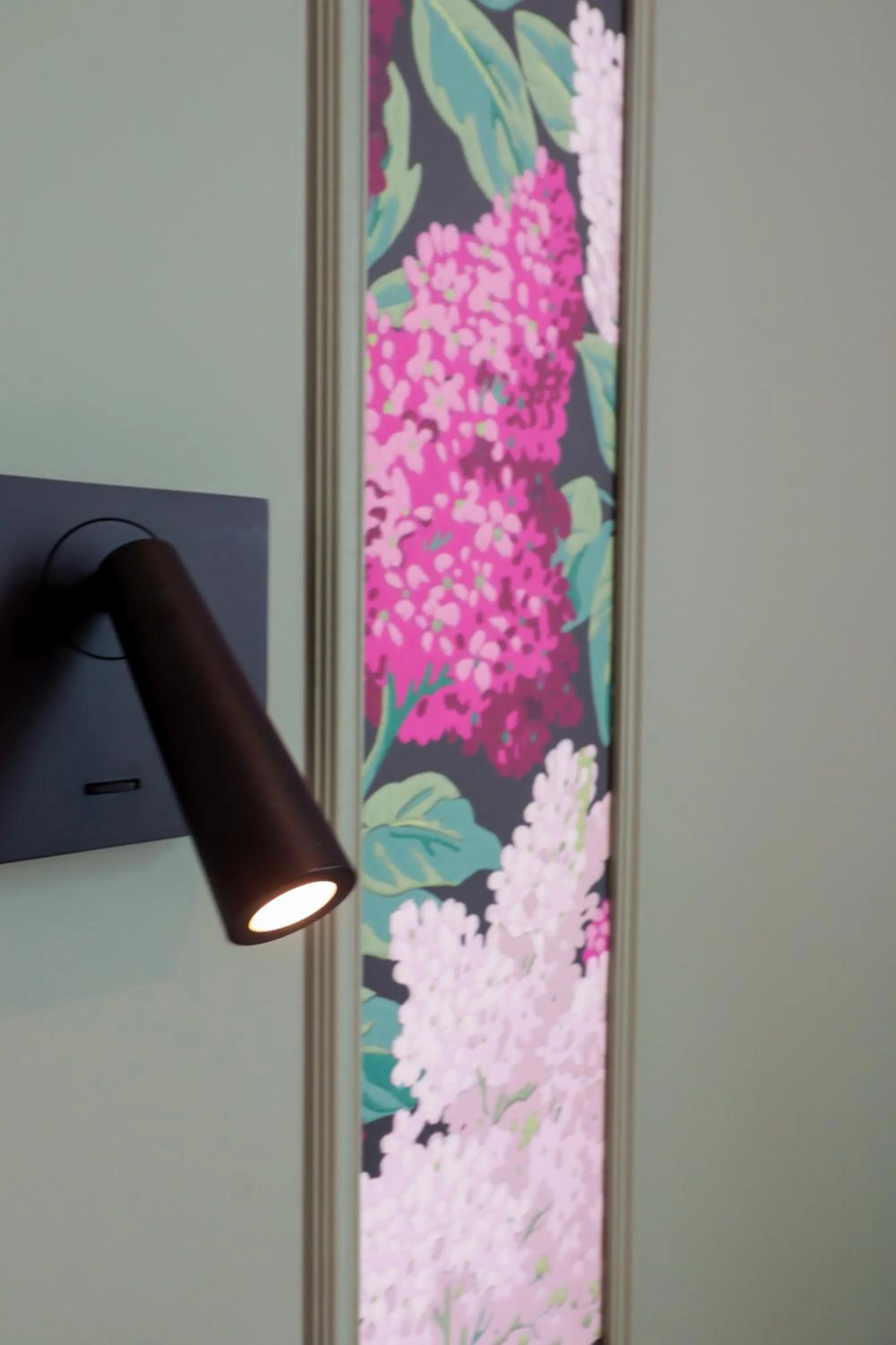 Decorative detail in Rosa Hotel