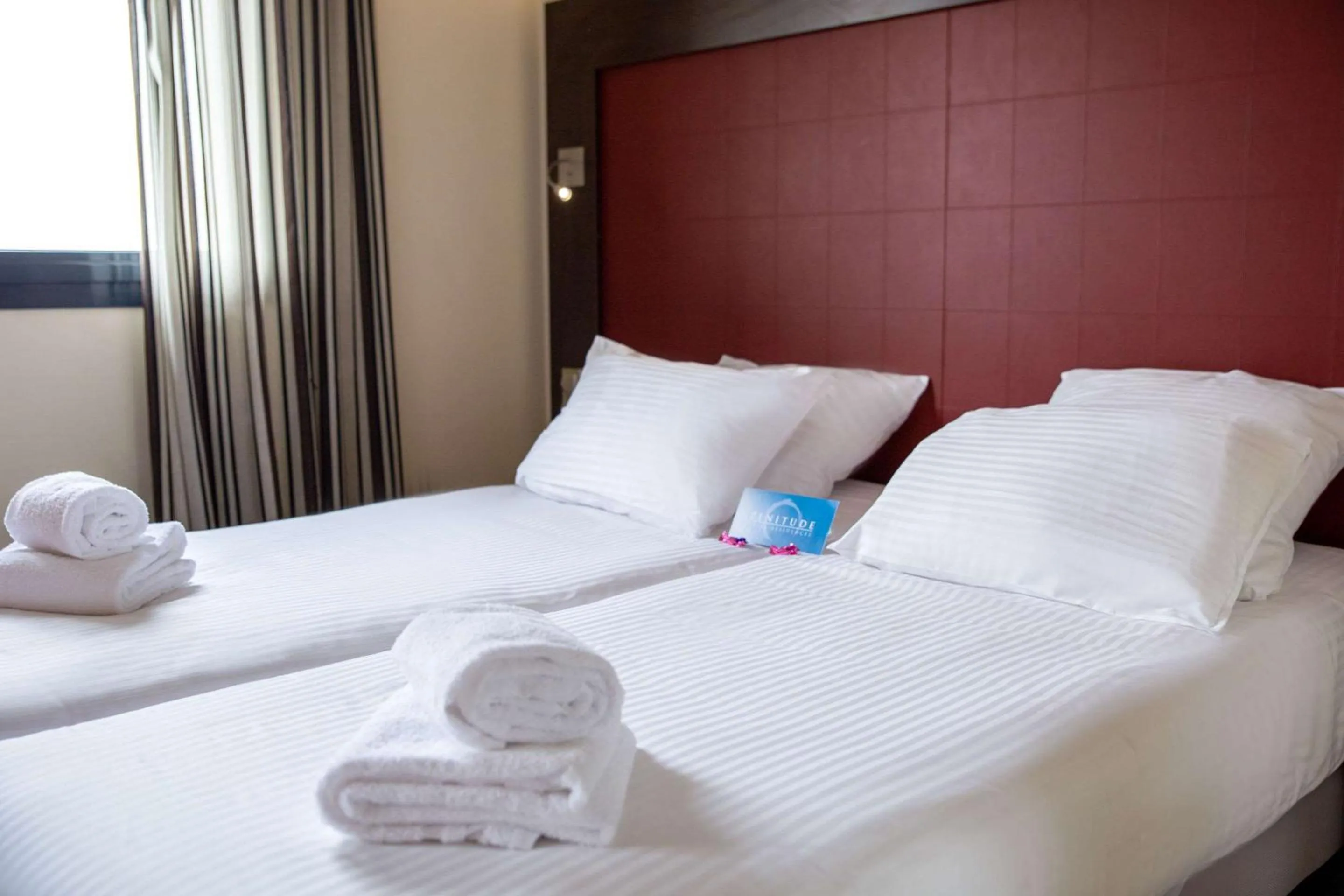 Bedroom, Bed in Clarion Aparthotel Toulouse Blagnac Airport