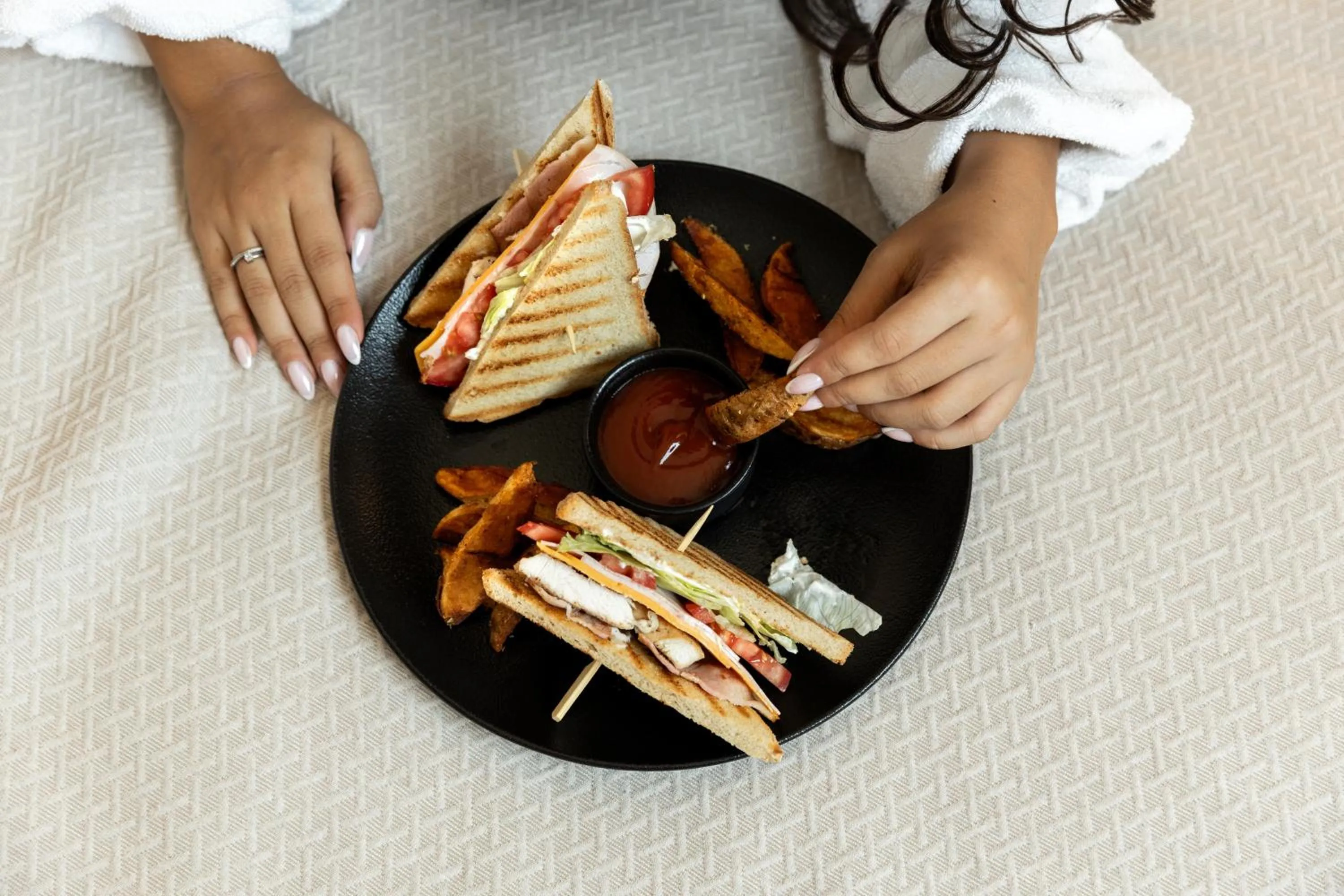 Food close-up in Elisabeth Boutique Hotel