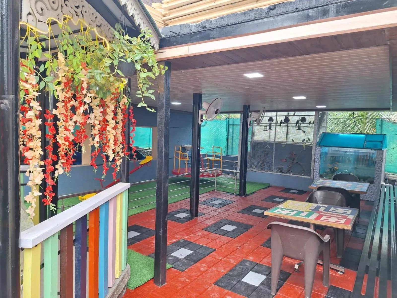 Game Room in Coastal Bay Inn by Green Apple Stays