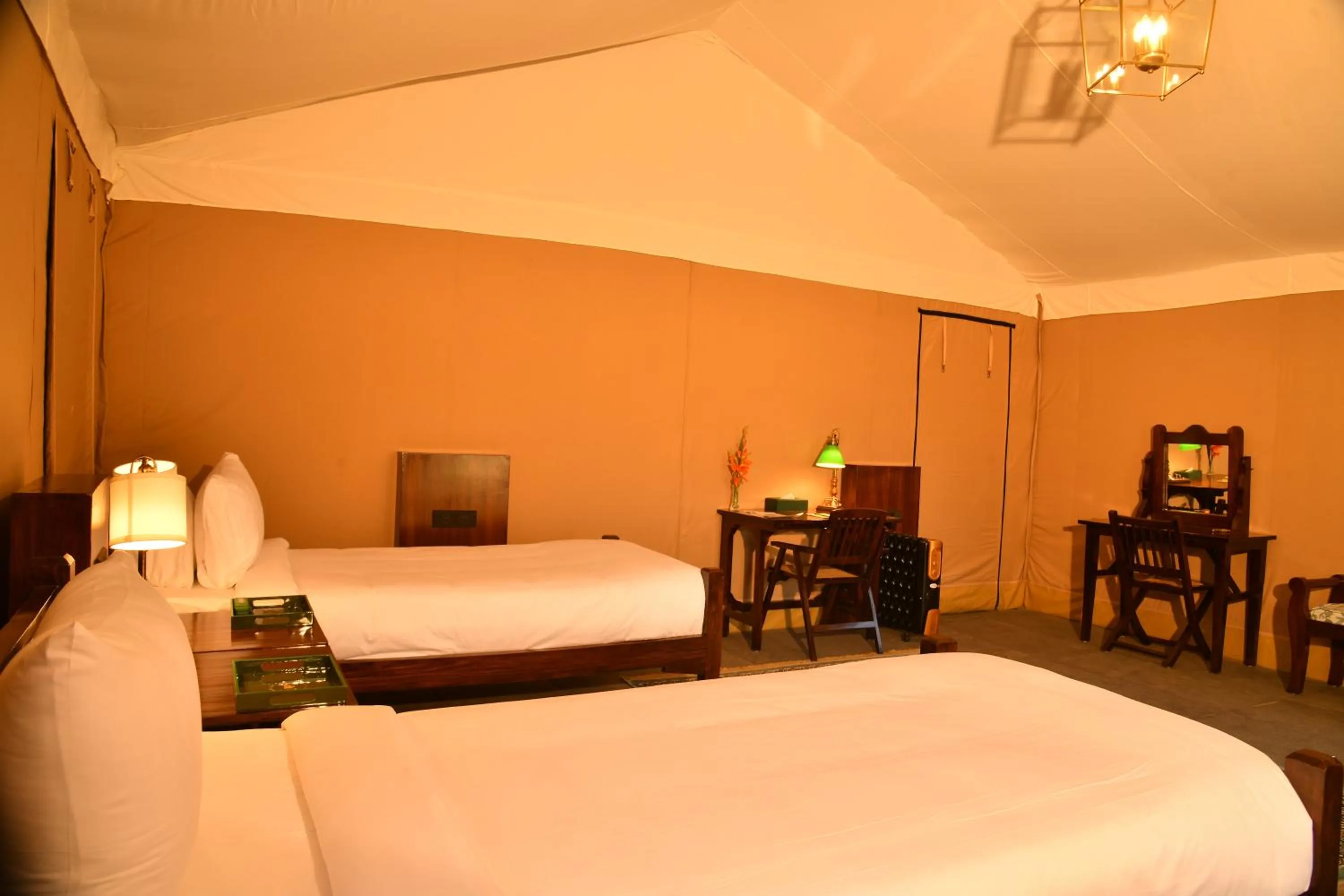 Bed in Aalia Jungle Retreat and Spa, Bandarjudh, Haridwar - Araiya Anthology