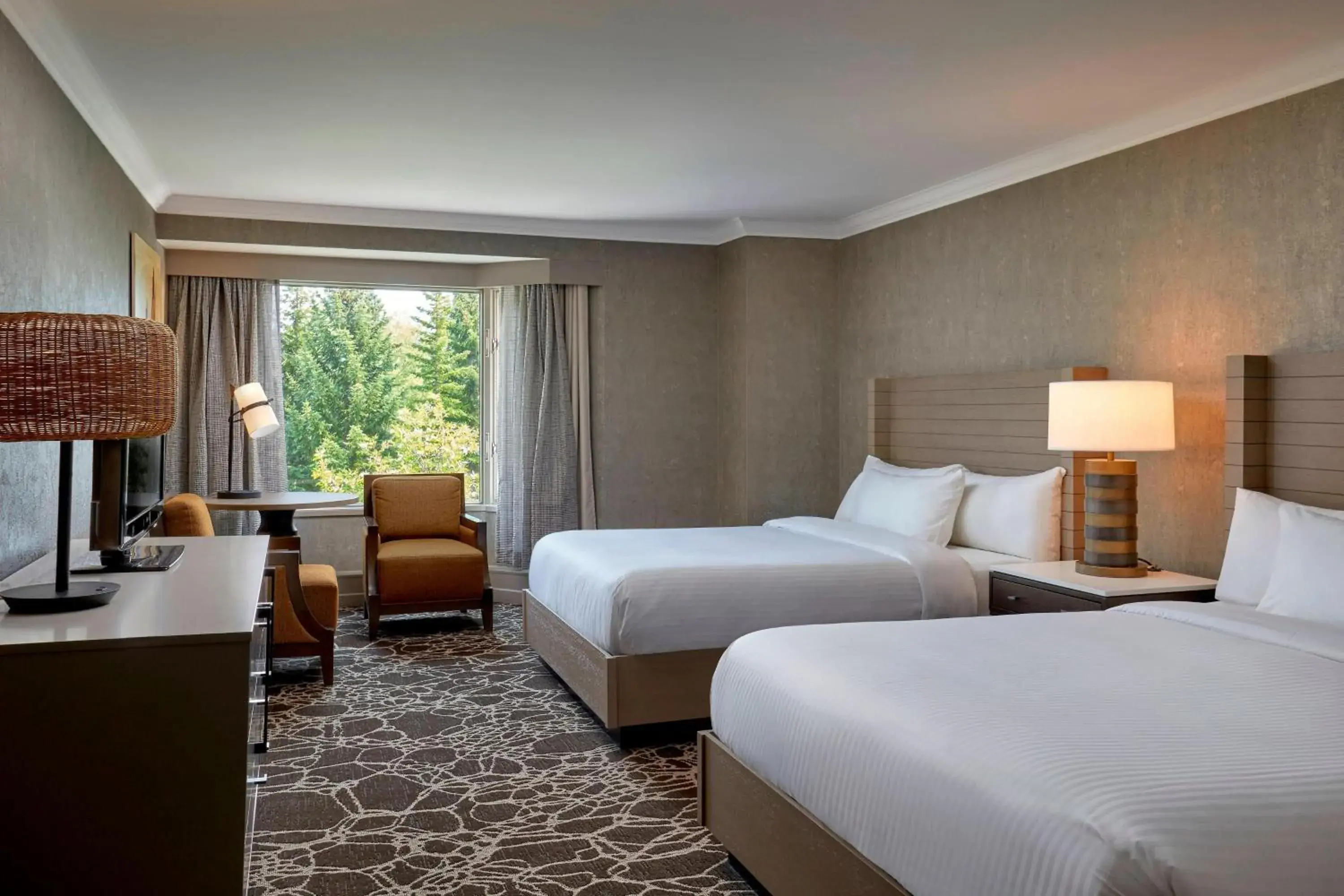 Photo of the whole room, Bed in Kananaskis Mountain Lodge, Autograph Collection Photo of the whole room, Bed in Kananaskis Mountain Lodge, Autograph Collection