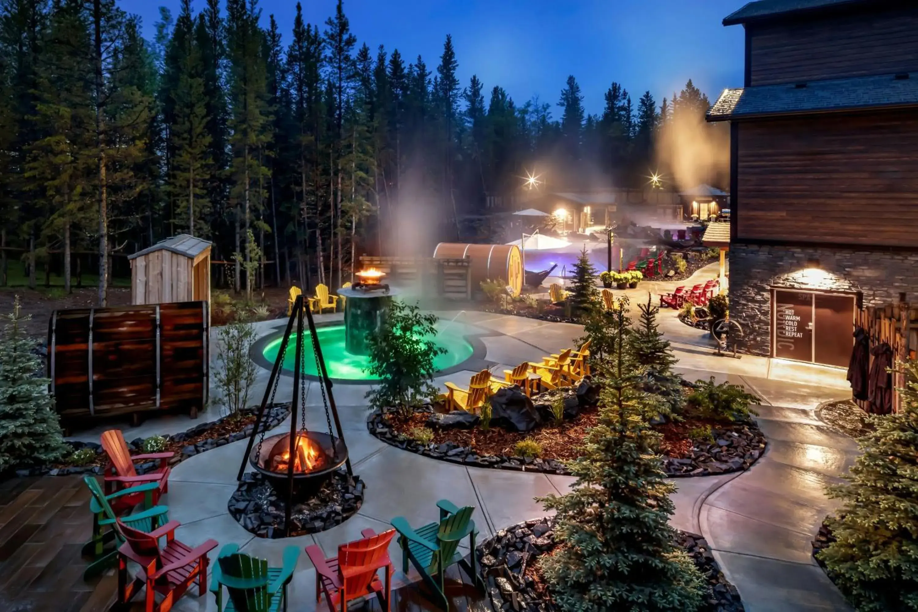 Spa and wellness centre/facilities in Kananaskis Mountain Lodge, Autograph Collection Spa and wellness centre/facilities in Kananaskis Mountain Lodge, Autograph Collection