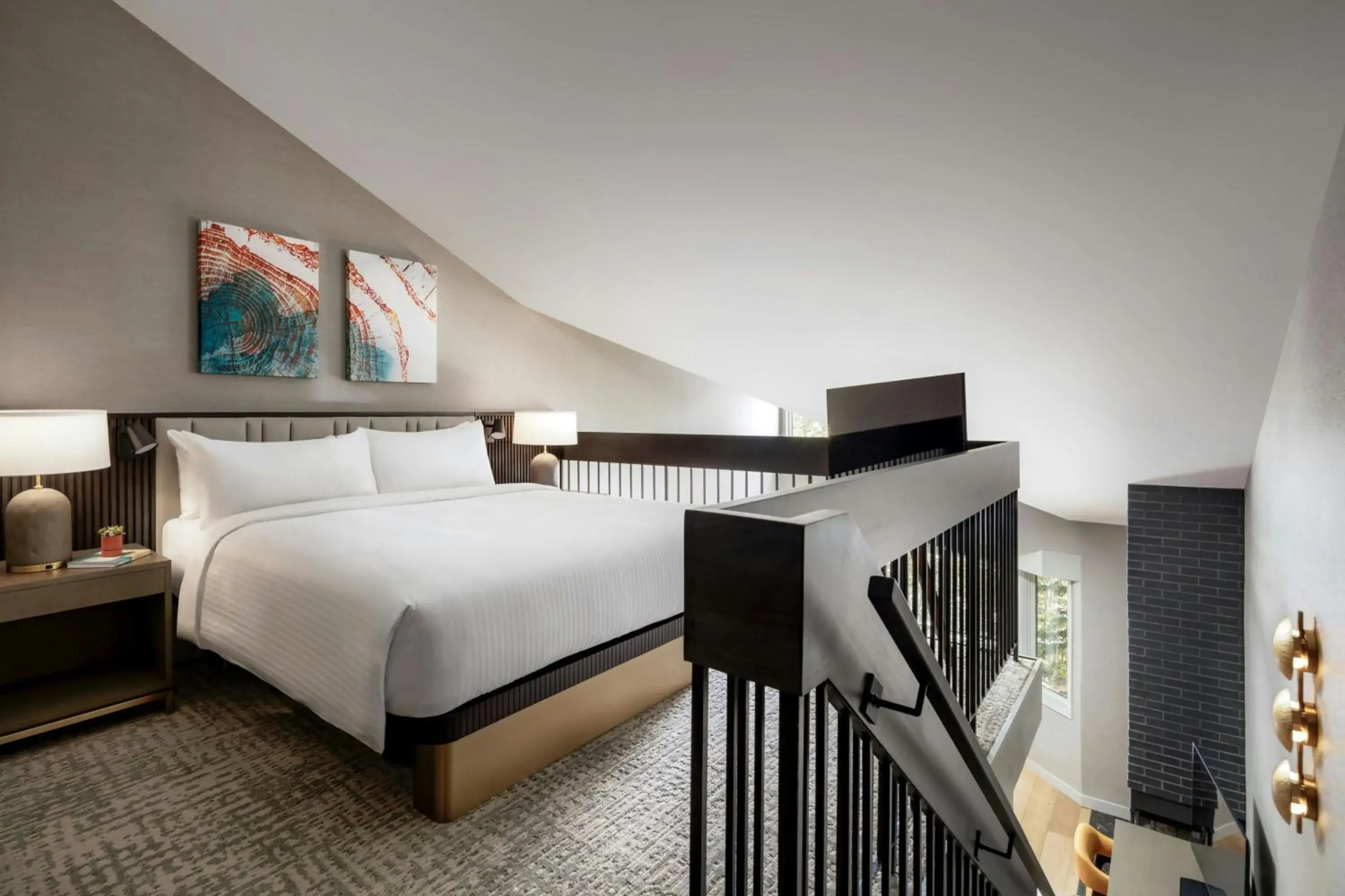 Photo of the whole room, Bed in Kananaskis Mountain Lodge, Autograph Collection Photo of the whole room, Bed in Kananaskis Mountain Lodge, Autograph Collection