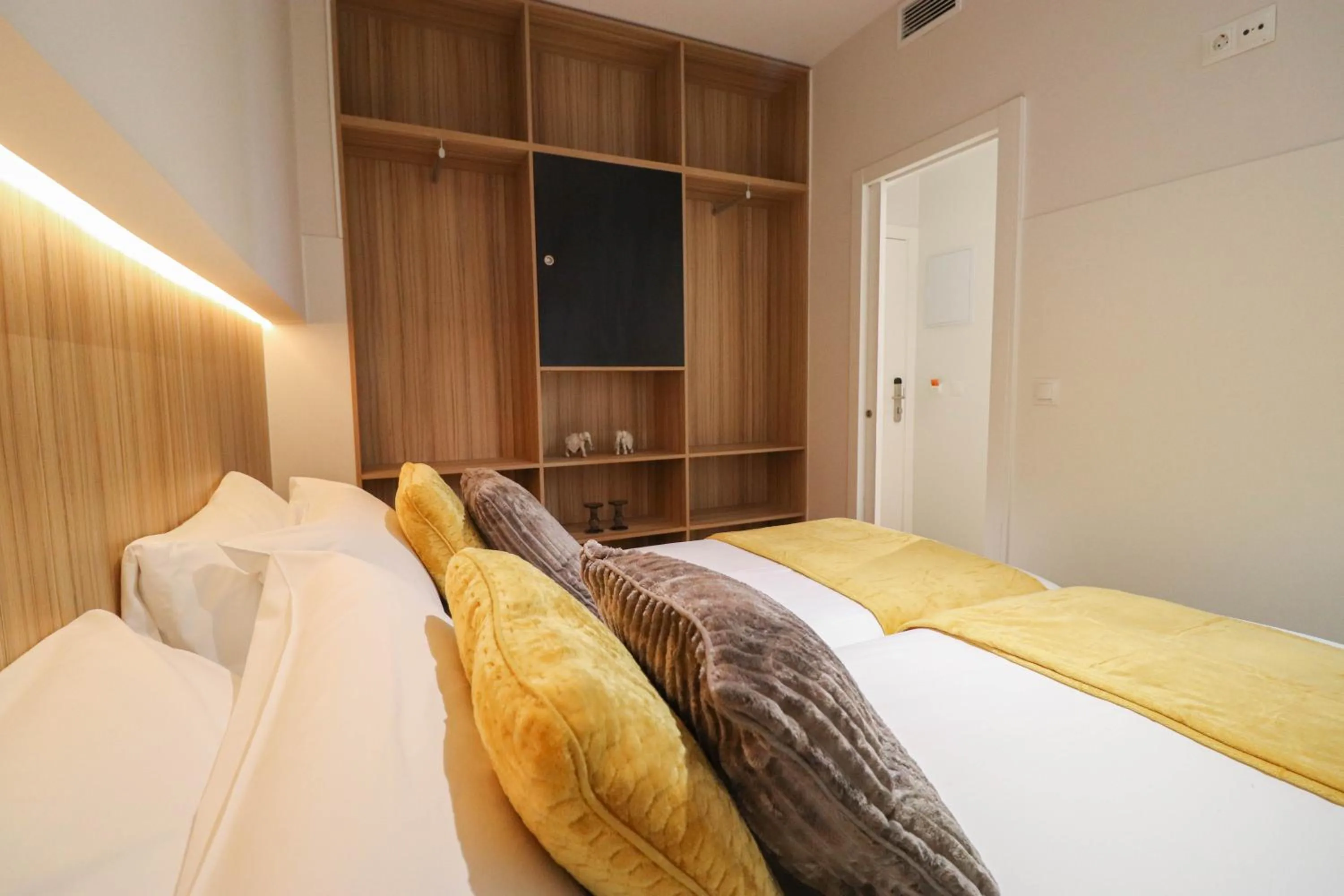 Bed in Studios Cielo Madrid