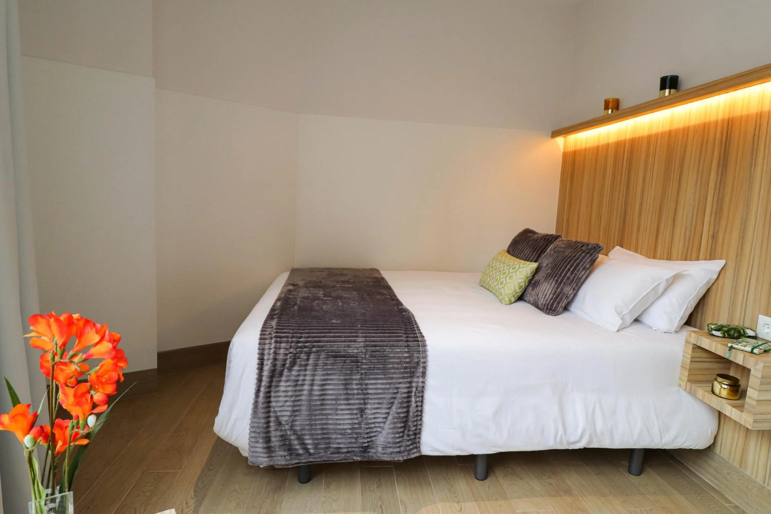 Bed in Studios Cielo Madrid