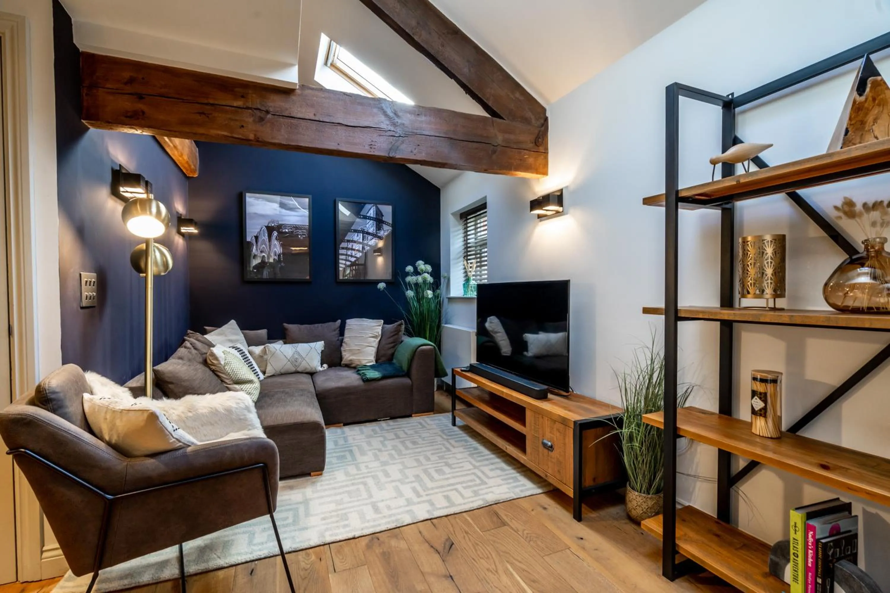 Living room in 3 Clementhorpe Maltings