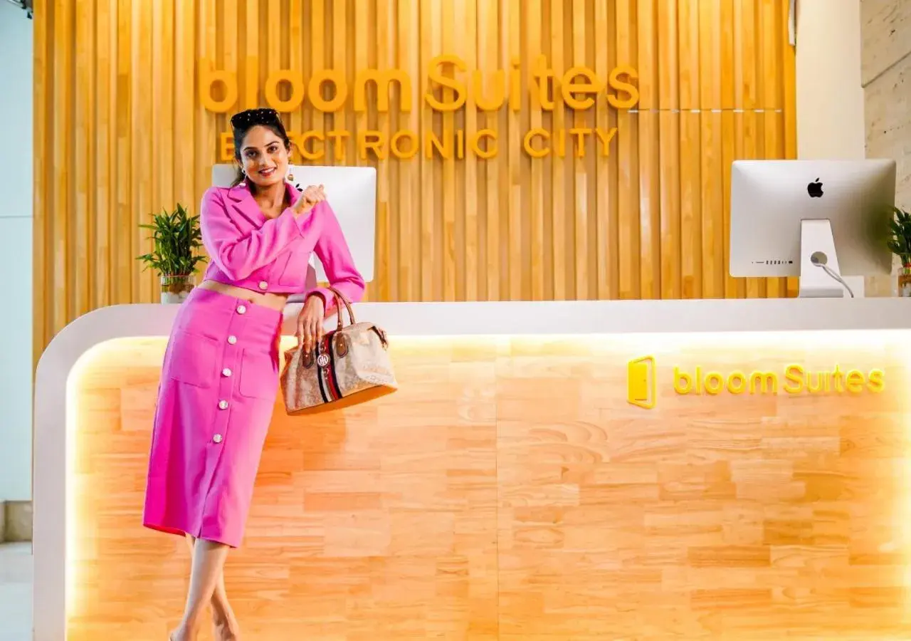 Lobby or reception in BloomSuites I Electronics City Lobby or reception in BloomSuites I Electronics City