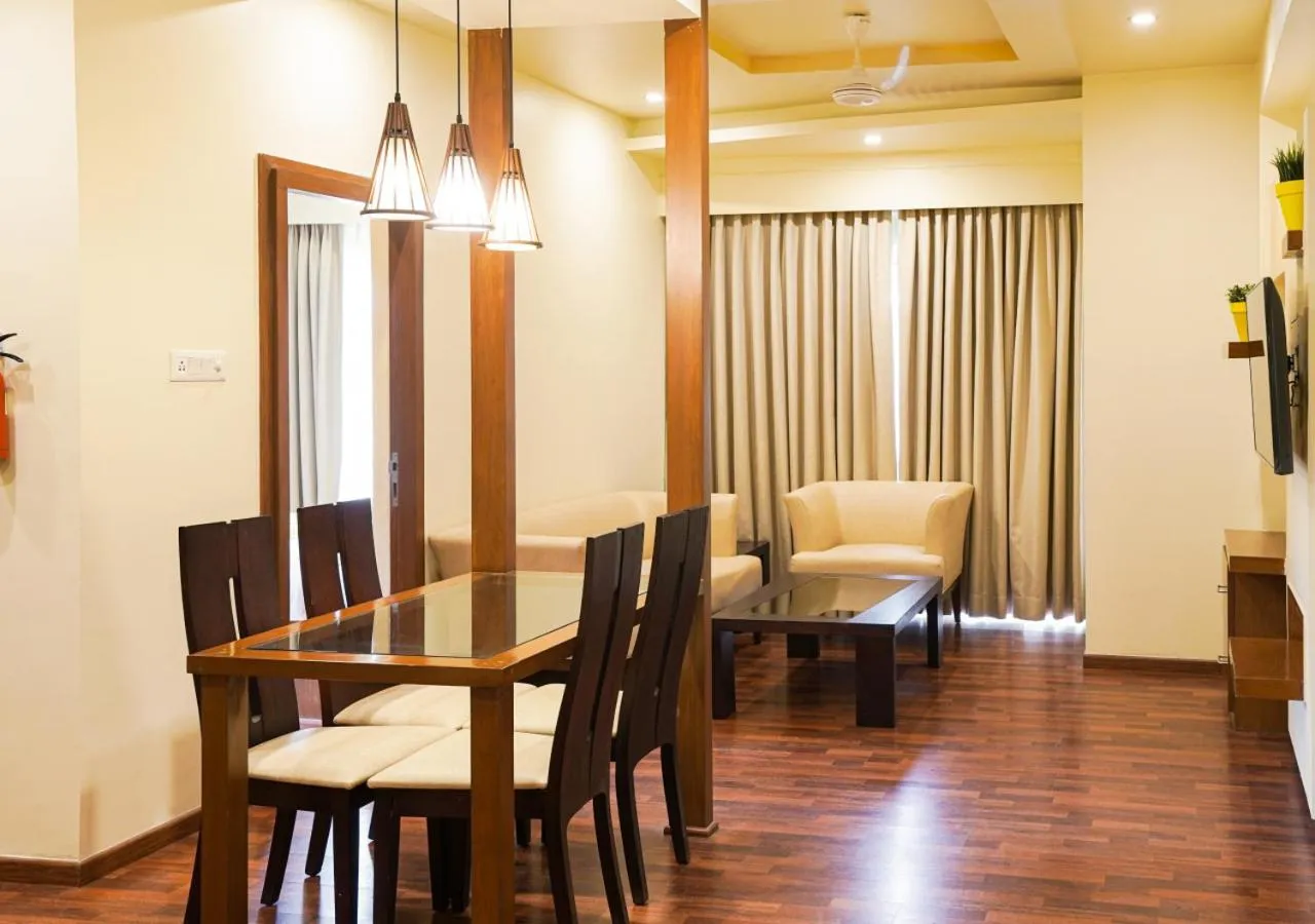 Living room in BloomSuites I Electronics City