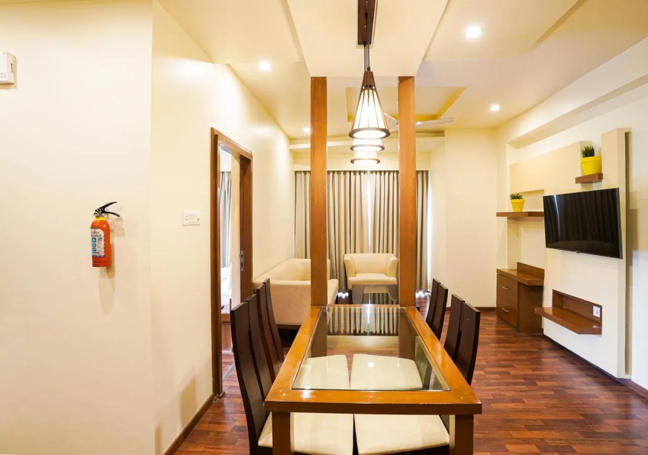 Dining area in BloomSuites I Electronics City