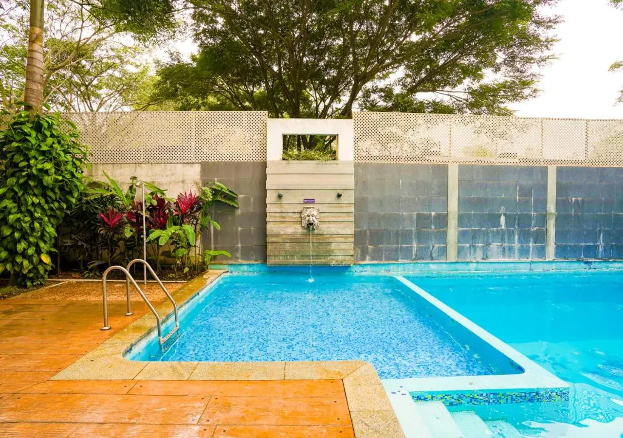 Pool view in BloomSuites I Electronics City Pool view in BloomSuites I Electronics City