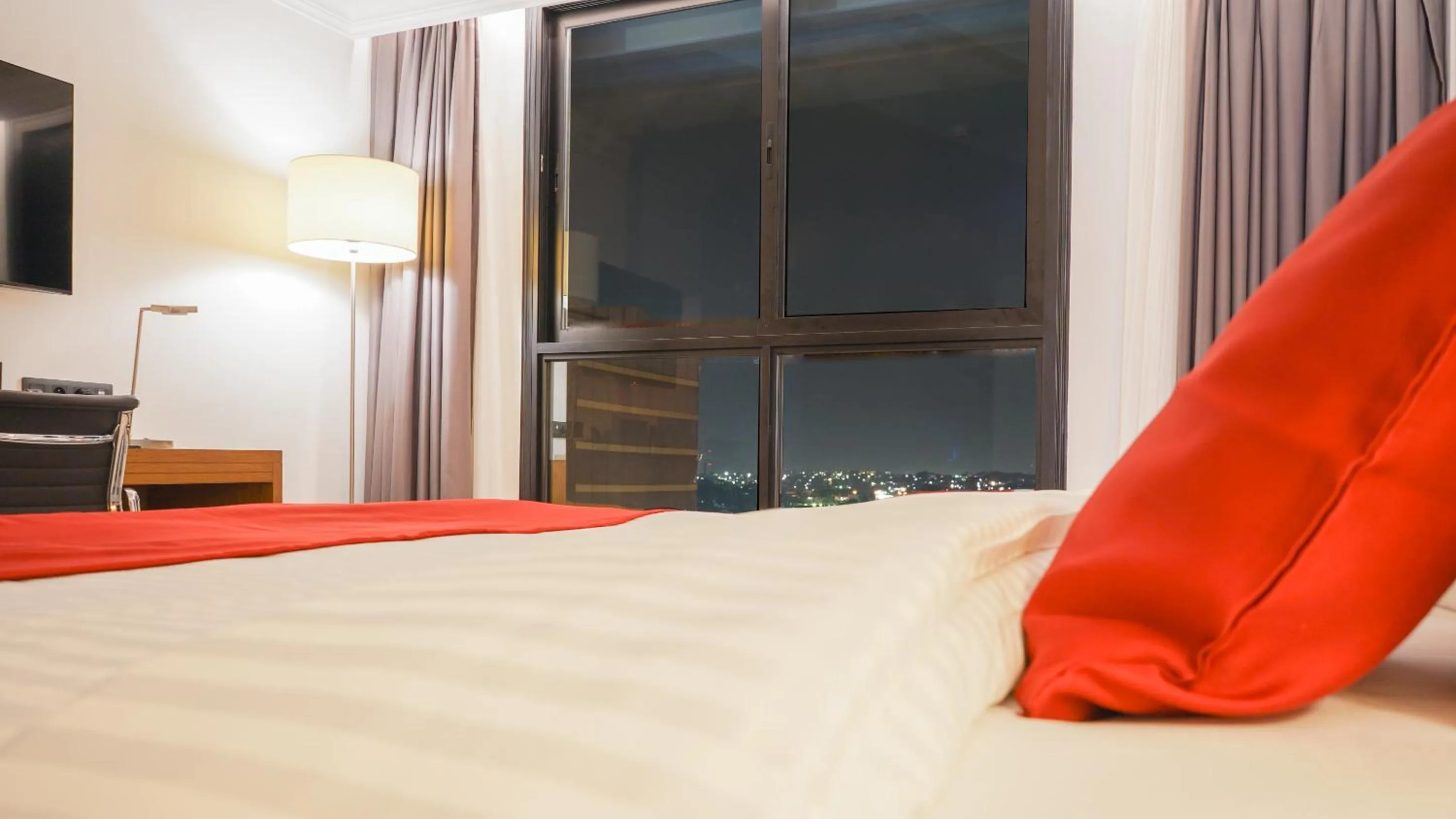 Bed in STAR LAND HOTEL BASTOS