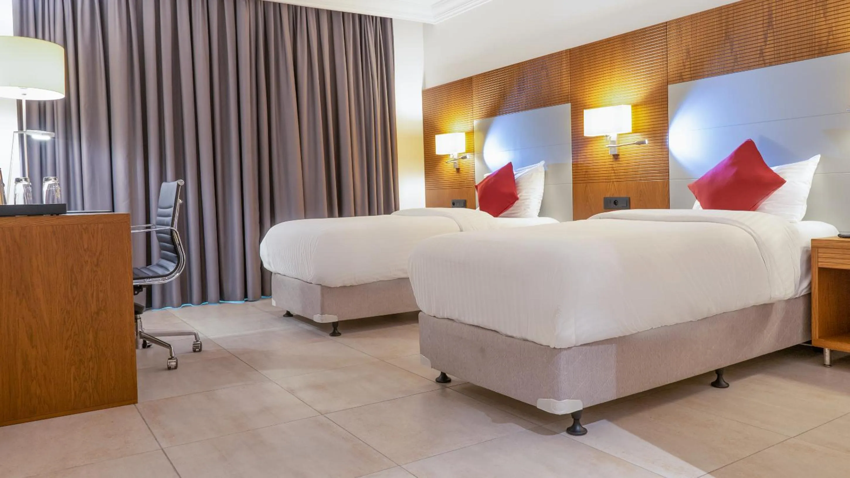 Bed in STAR LAND HOTEL BASTOS