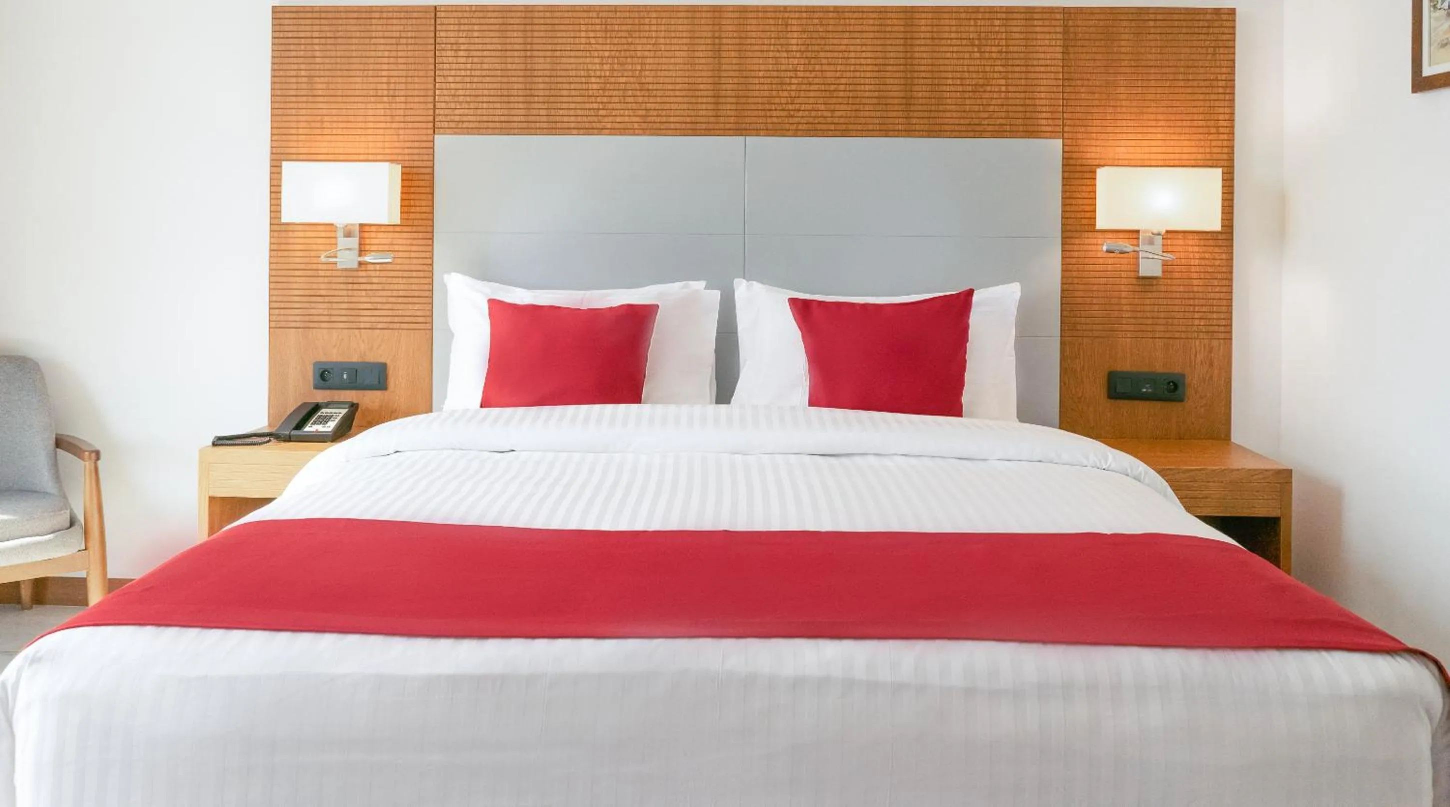 Bed in STAR LAND HOTEL BASTOS