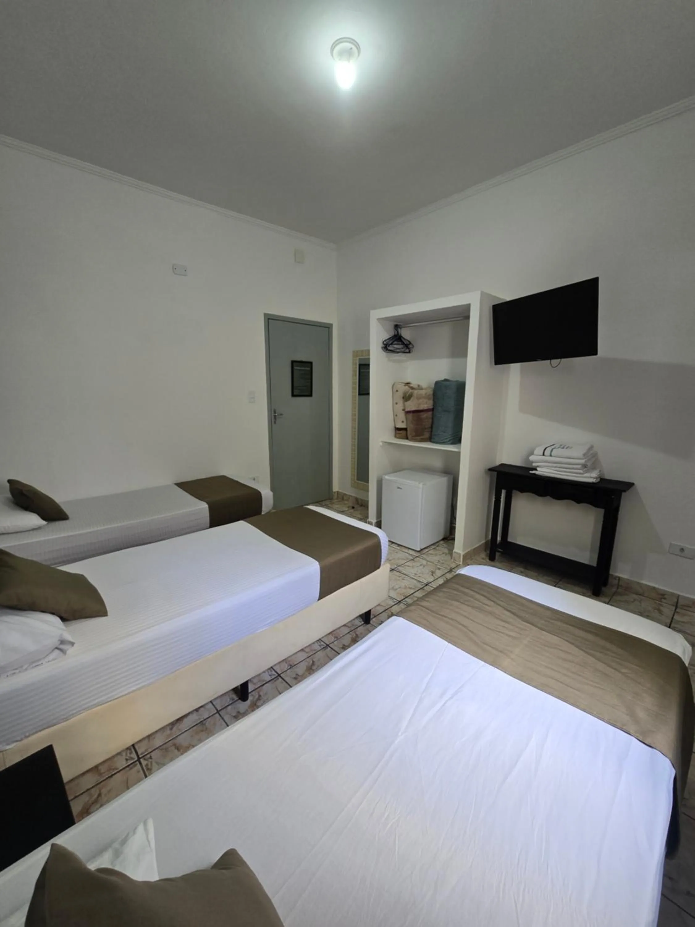 Bed in Hotel Dona Lú