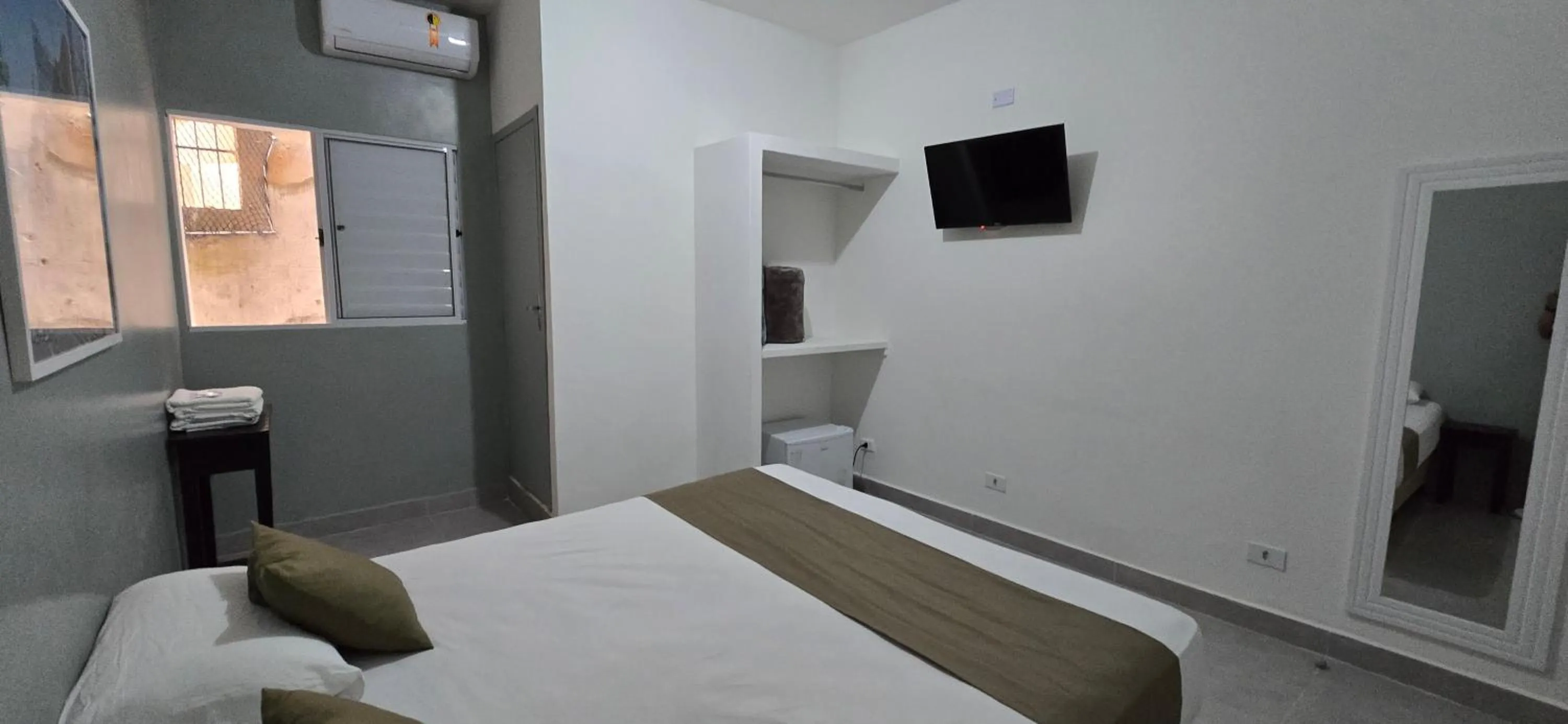 Bed in Hotel Dona Lú