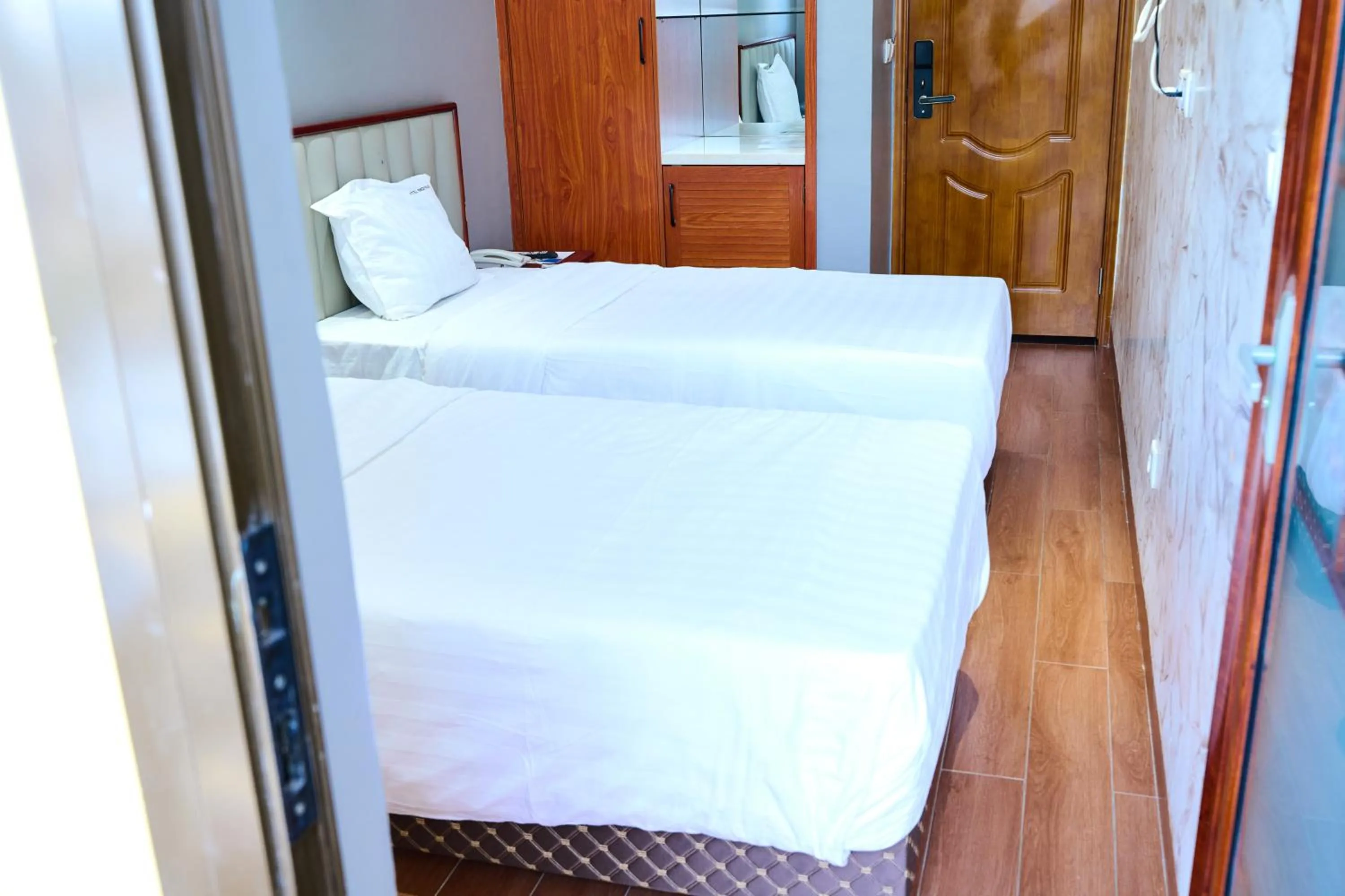 Bed in Hôtel Sindz Palace