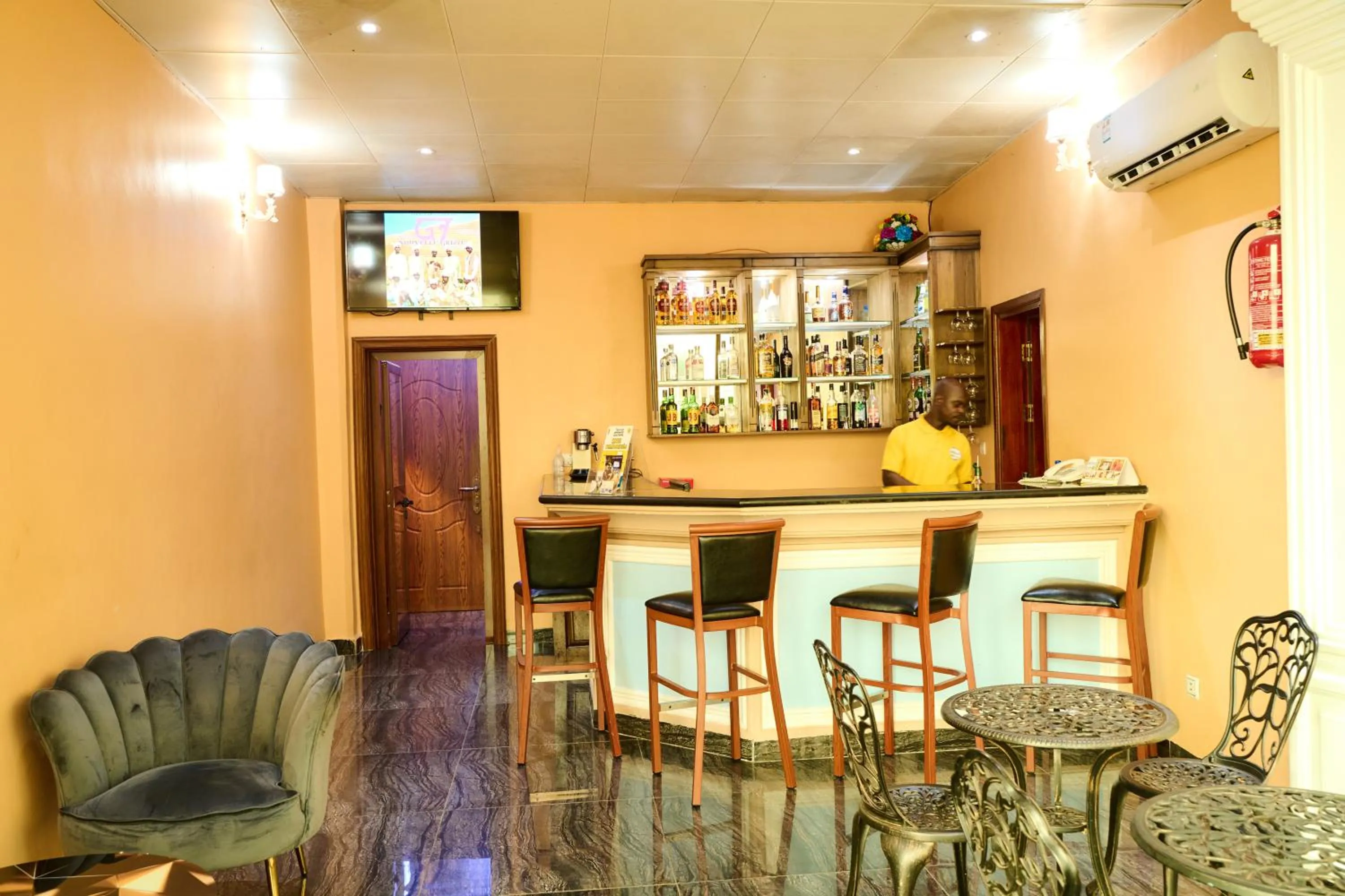 Lounge or bar in Hôtel Sindz Palace