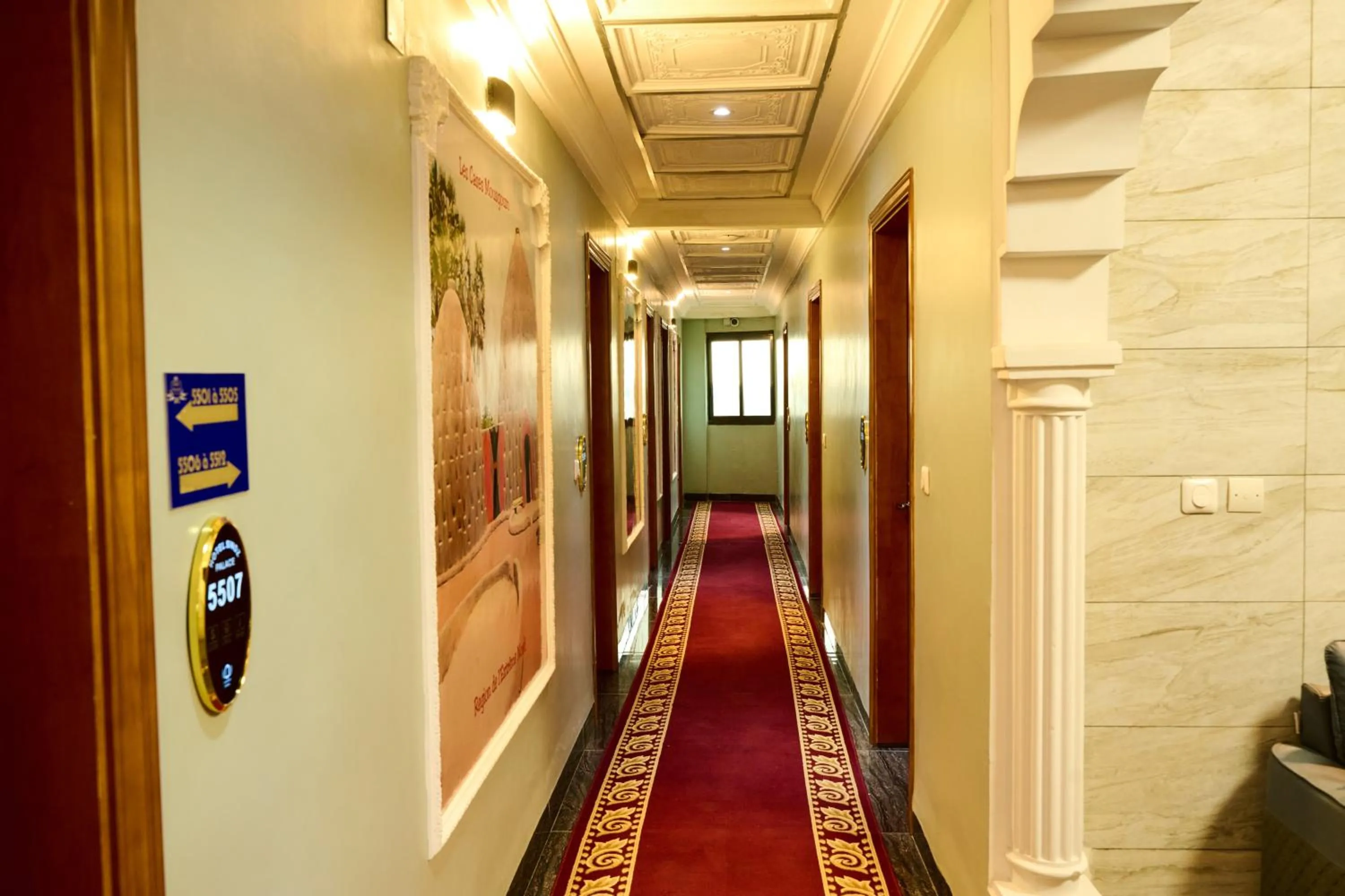 Facade/entrance in Hôtel Sindz Palace