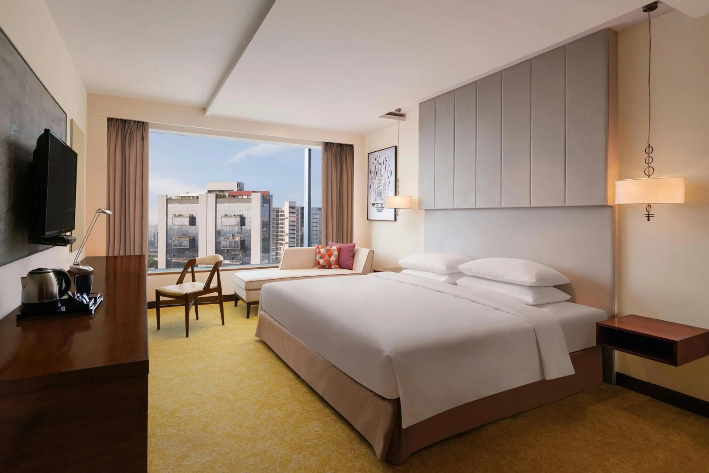 Photo of the whole room, Bed in Renaissance Ahmedabad Hotel