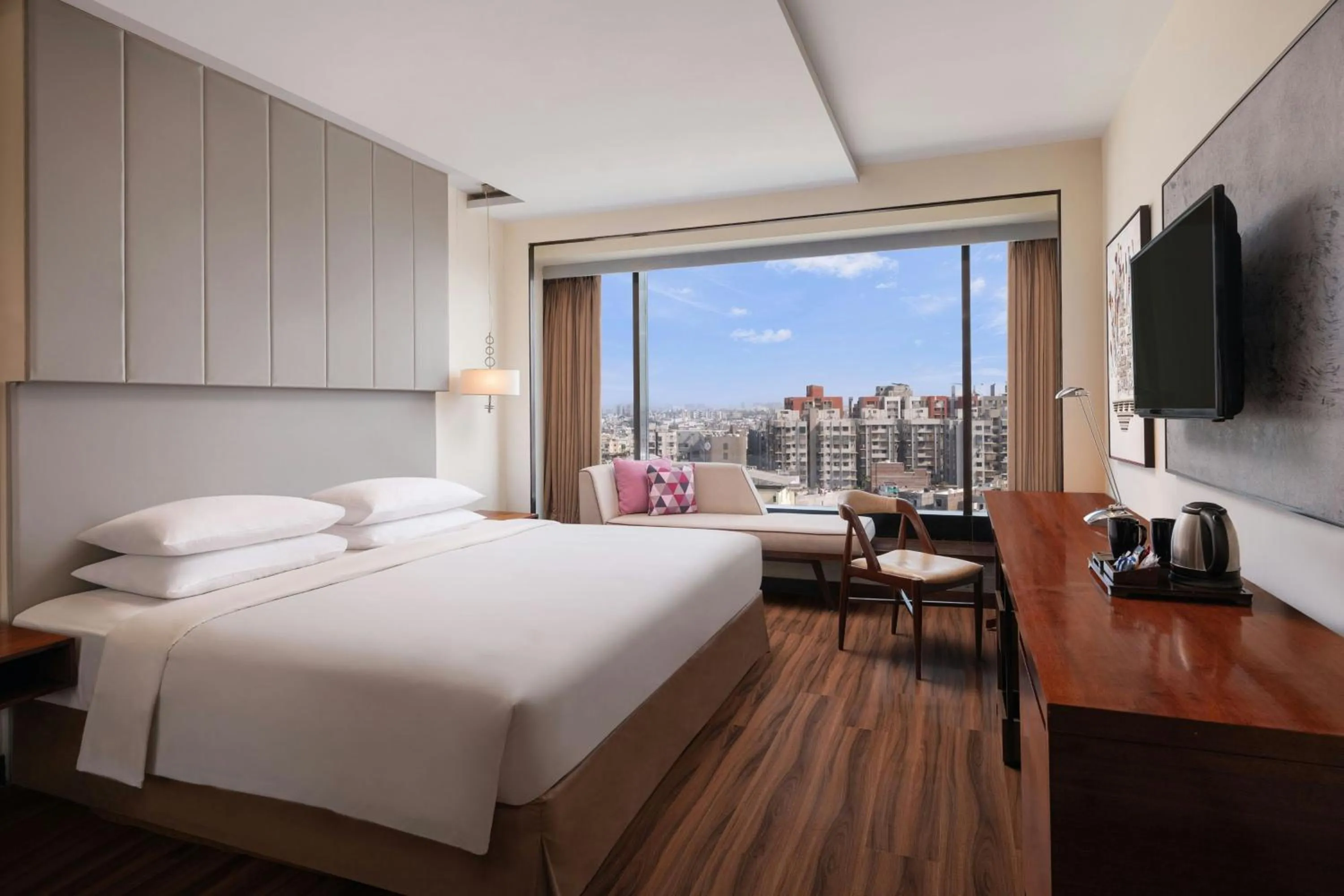 Photo of the whole room, Bed in Renaissance Ahmedabad Hotel