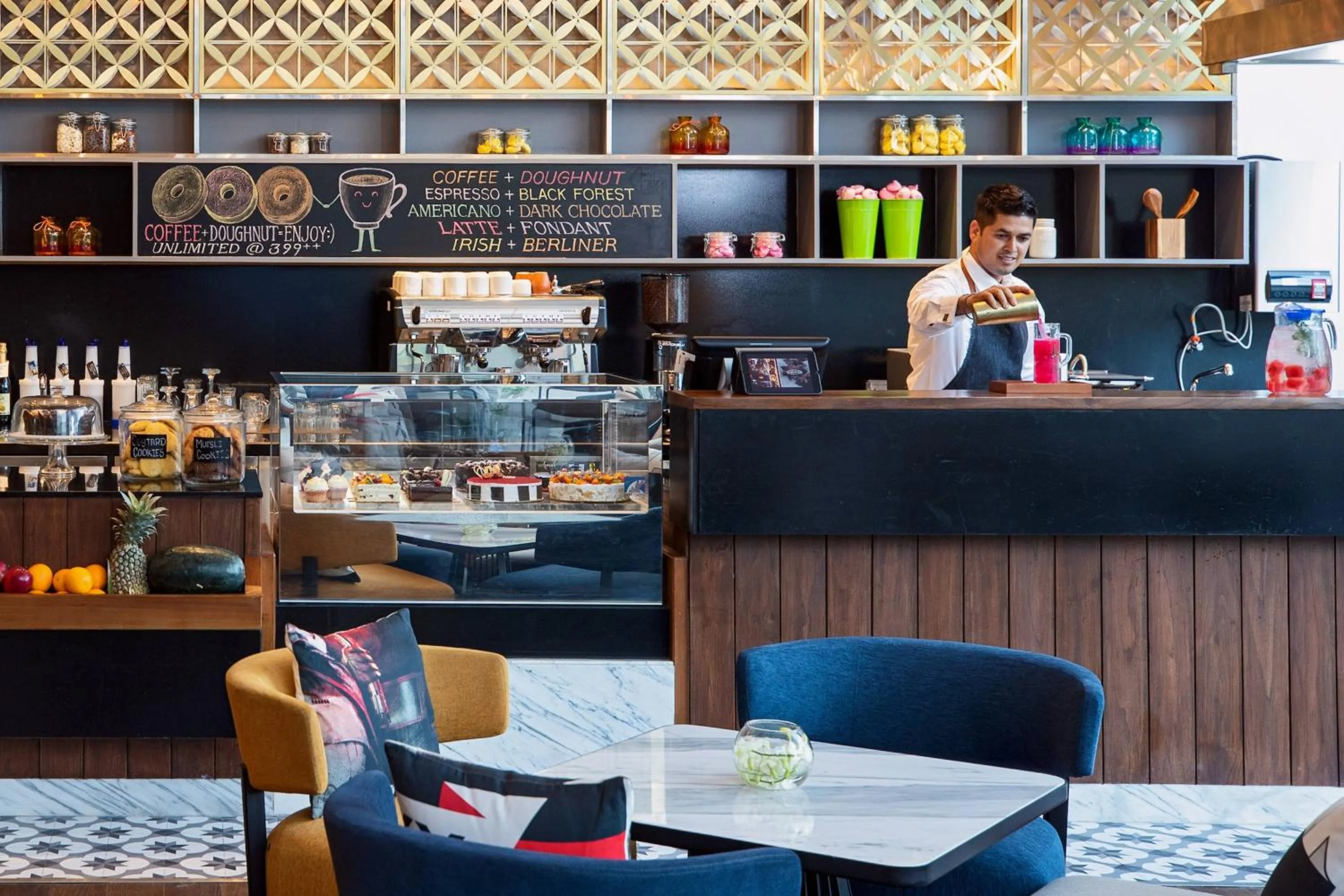 Restaurant/places to eat in Renaissance Ahmedabad Hotel