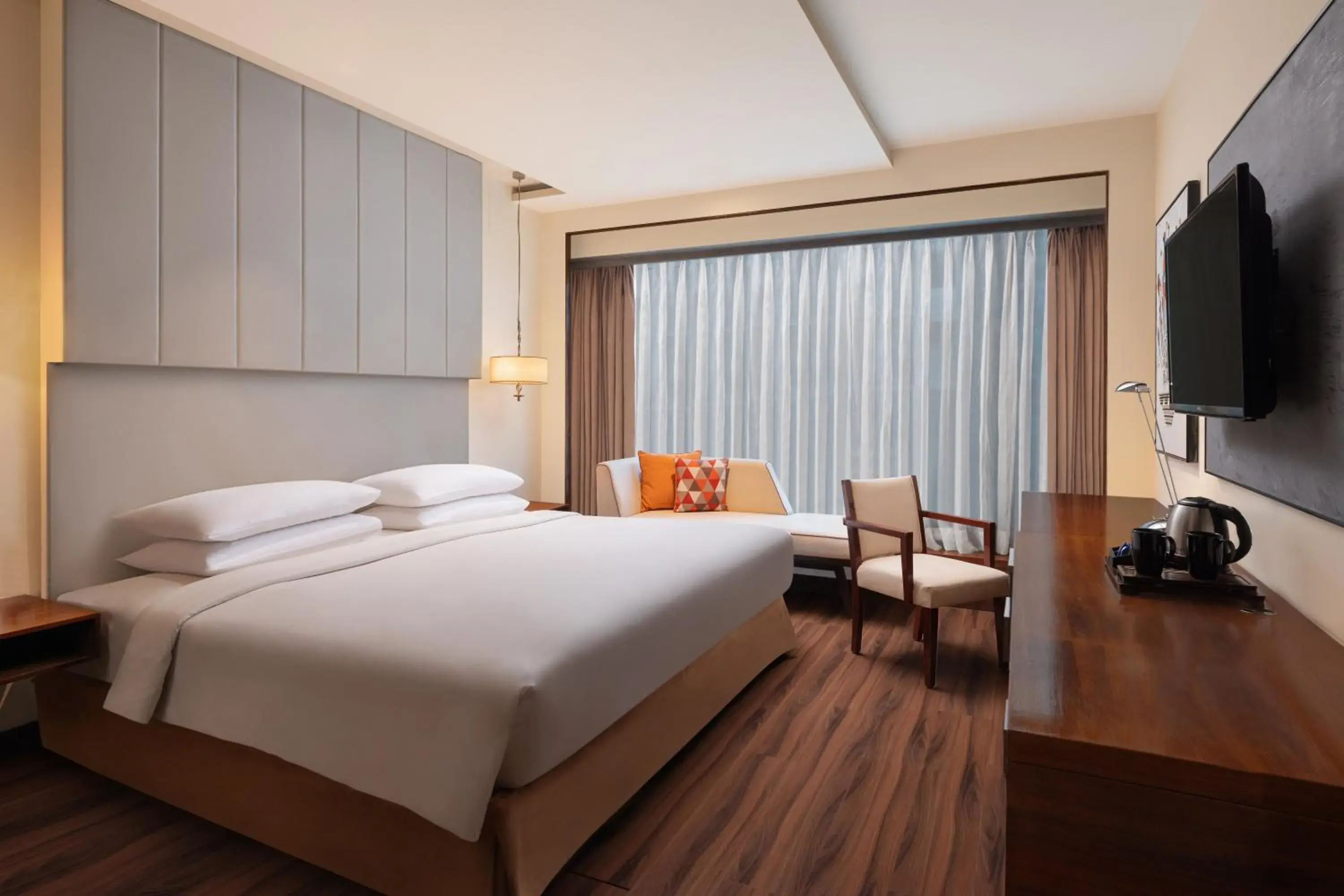 Superior Room:1 King also with 20% Discount on Food&Beverage in Renaissance Ahmedabad Hotel Superior Room:1 King also with 20% Discount on Food&Beverage in Renaissance Ahmedabad Hotel