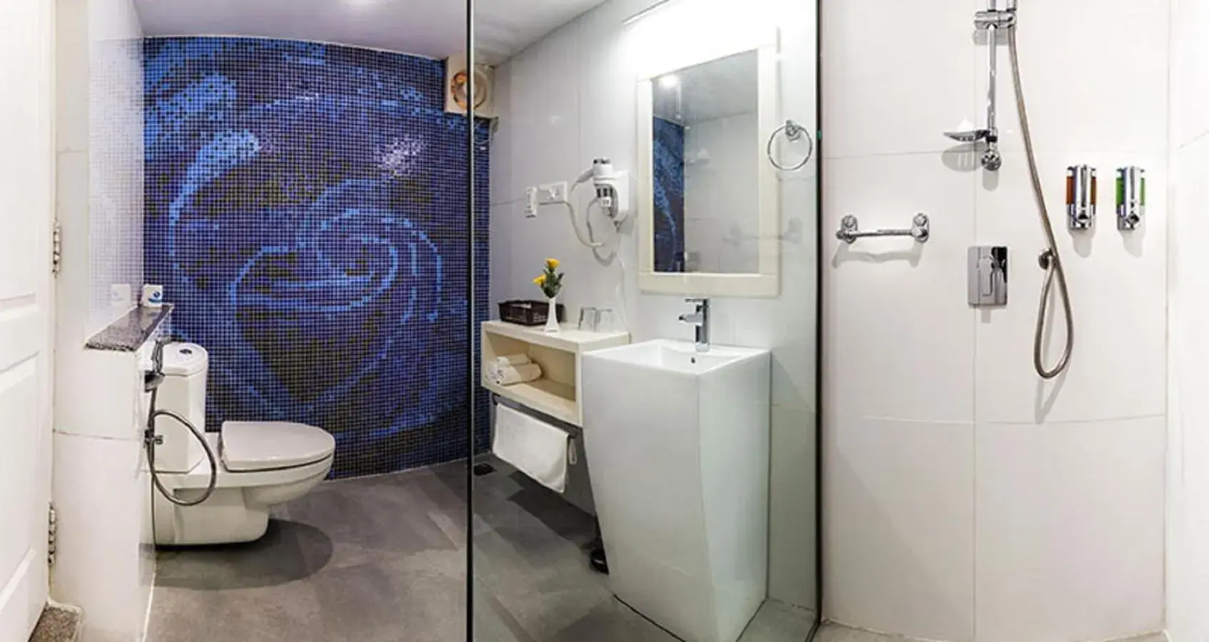 Bathroom in Grande Bay Resort and Spa Mamallapuram Bathroom in Grande Bay Resort and Spa Mamallapuram