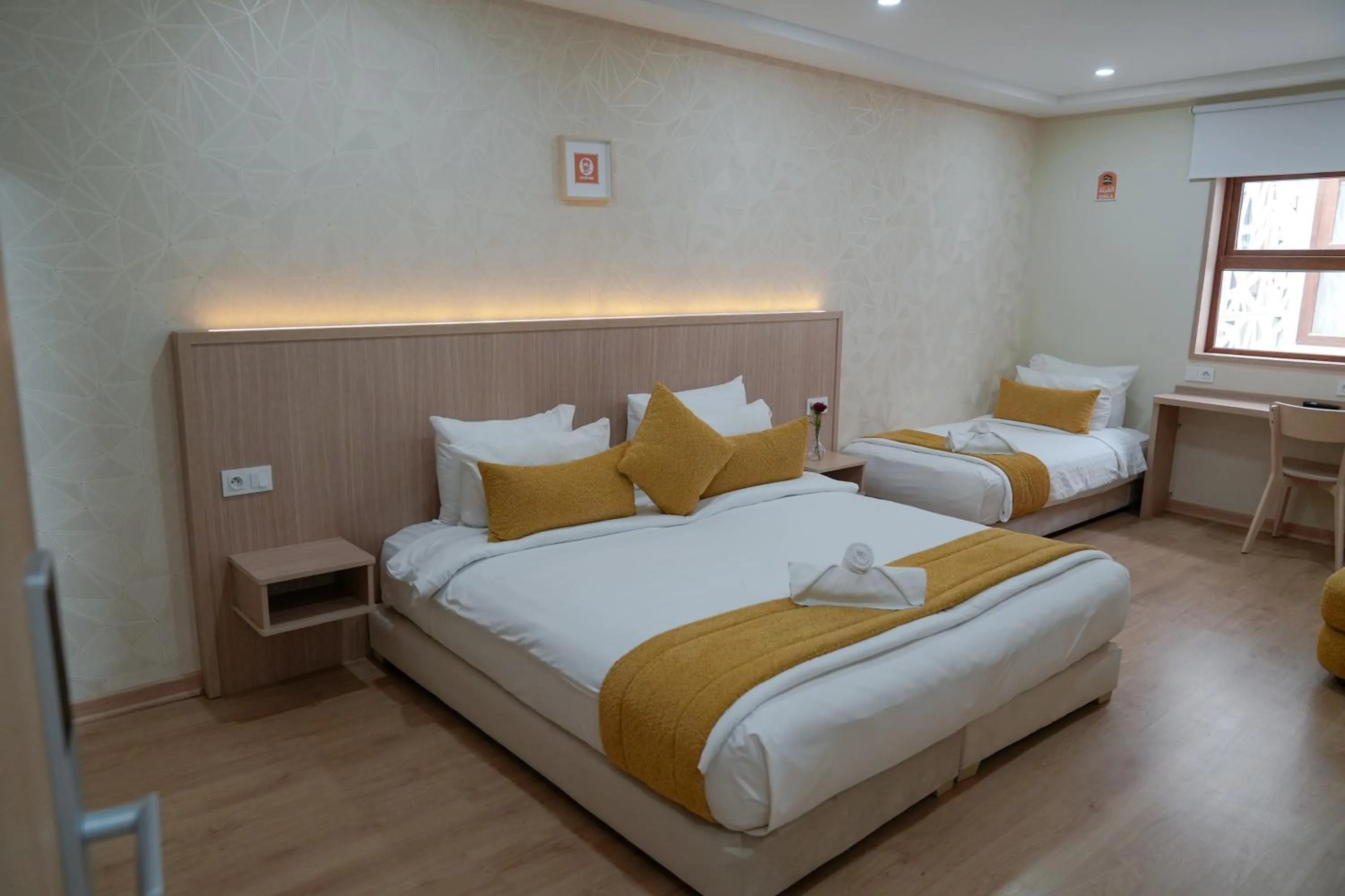 Bedroom, Bed in Sahariano hotel City Center