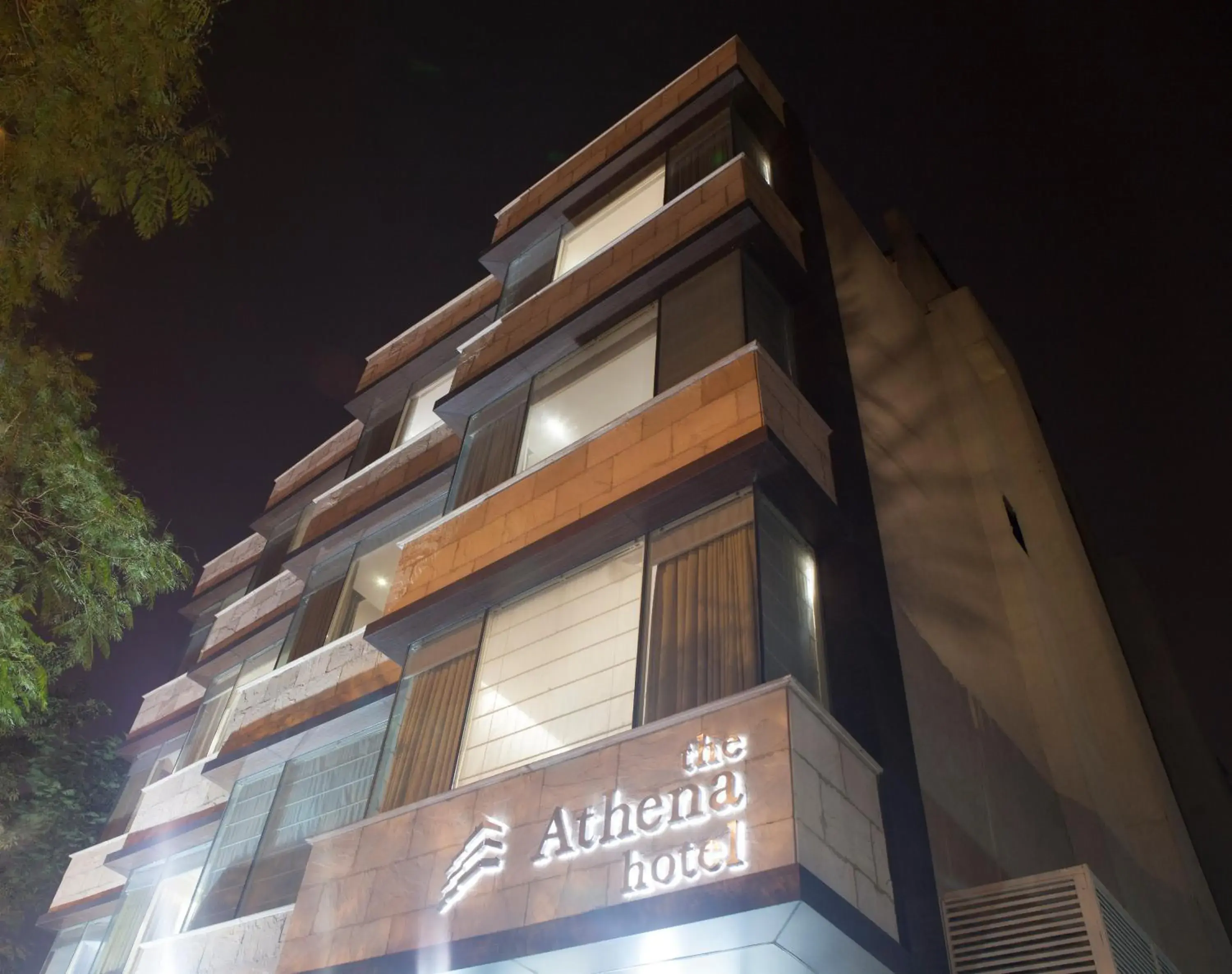 Property Building in The Athena Hotel