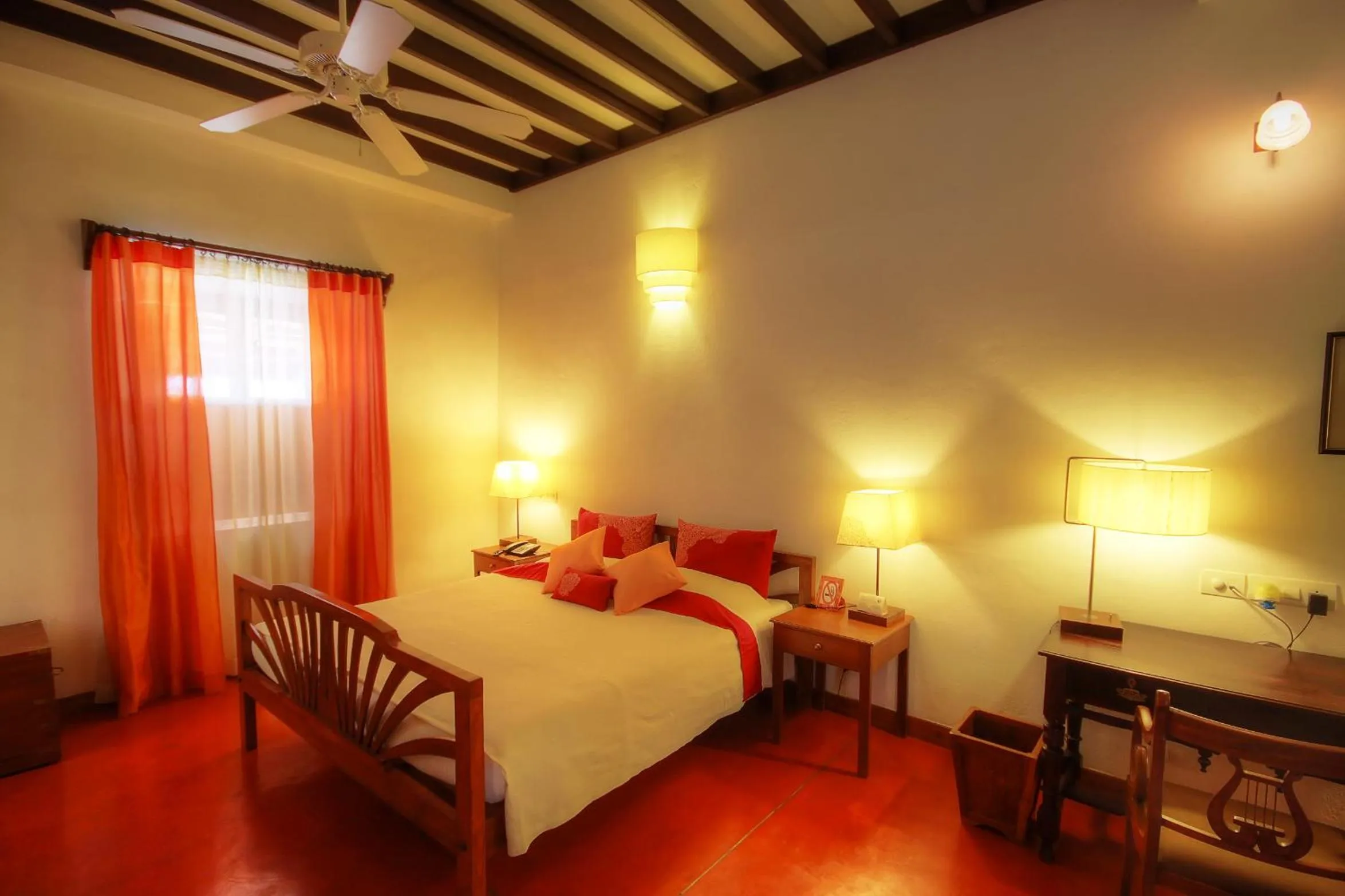 Bedroom, Bed in Maison Perumal Pondicherry - A CGH Earth Experience